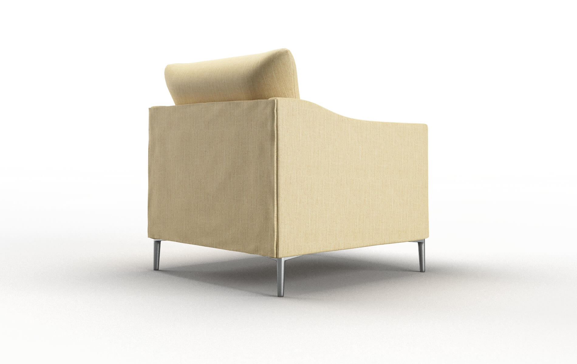 Hamburg Malibu Maize Chair metal legs 5