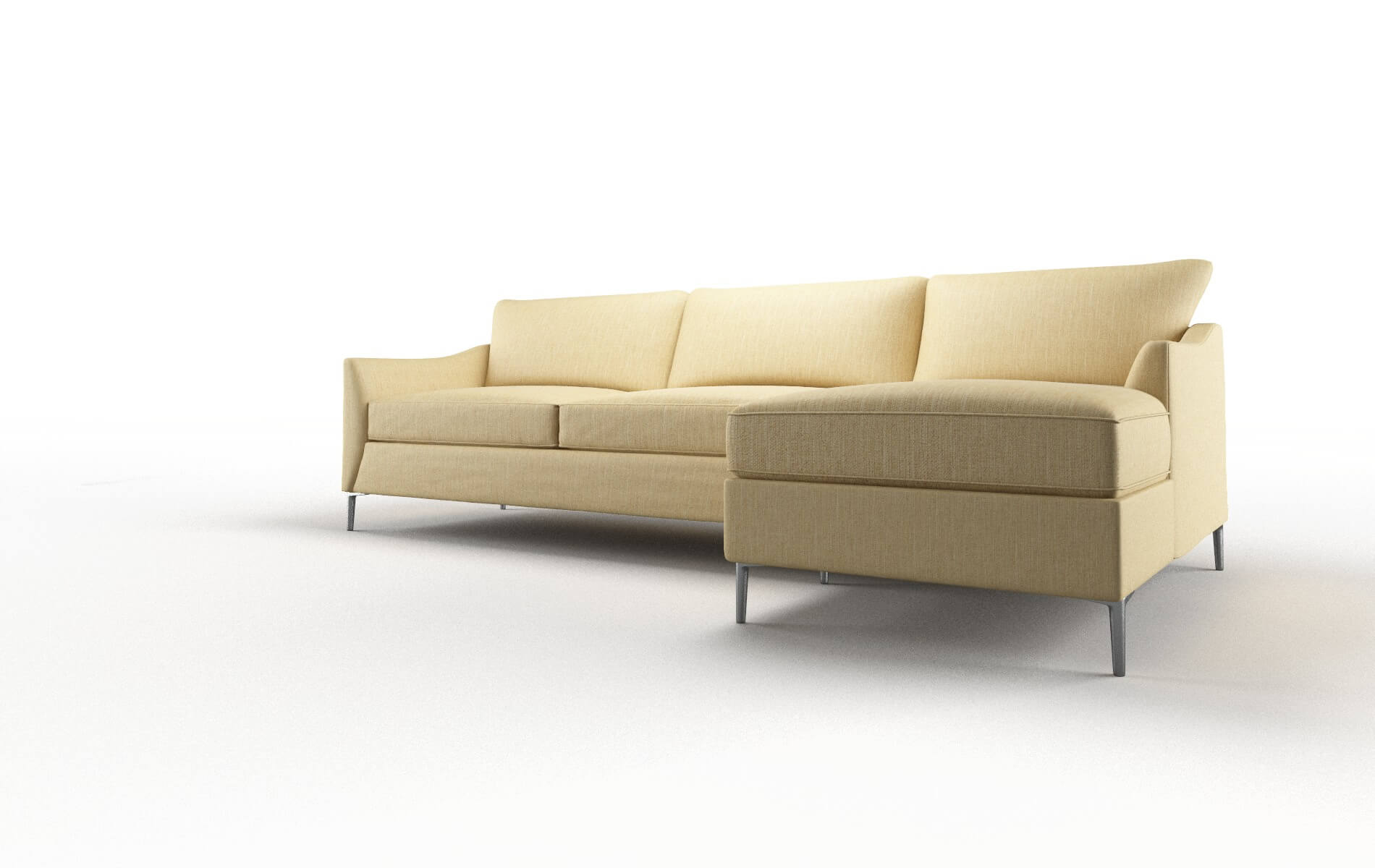 Hamburg Malibu Maize Panel metal legs 4