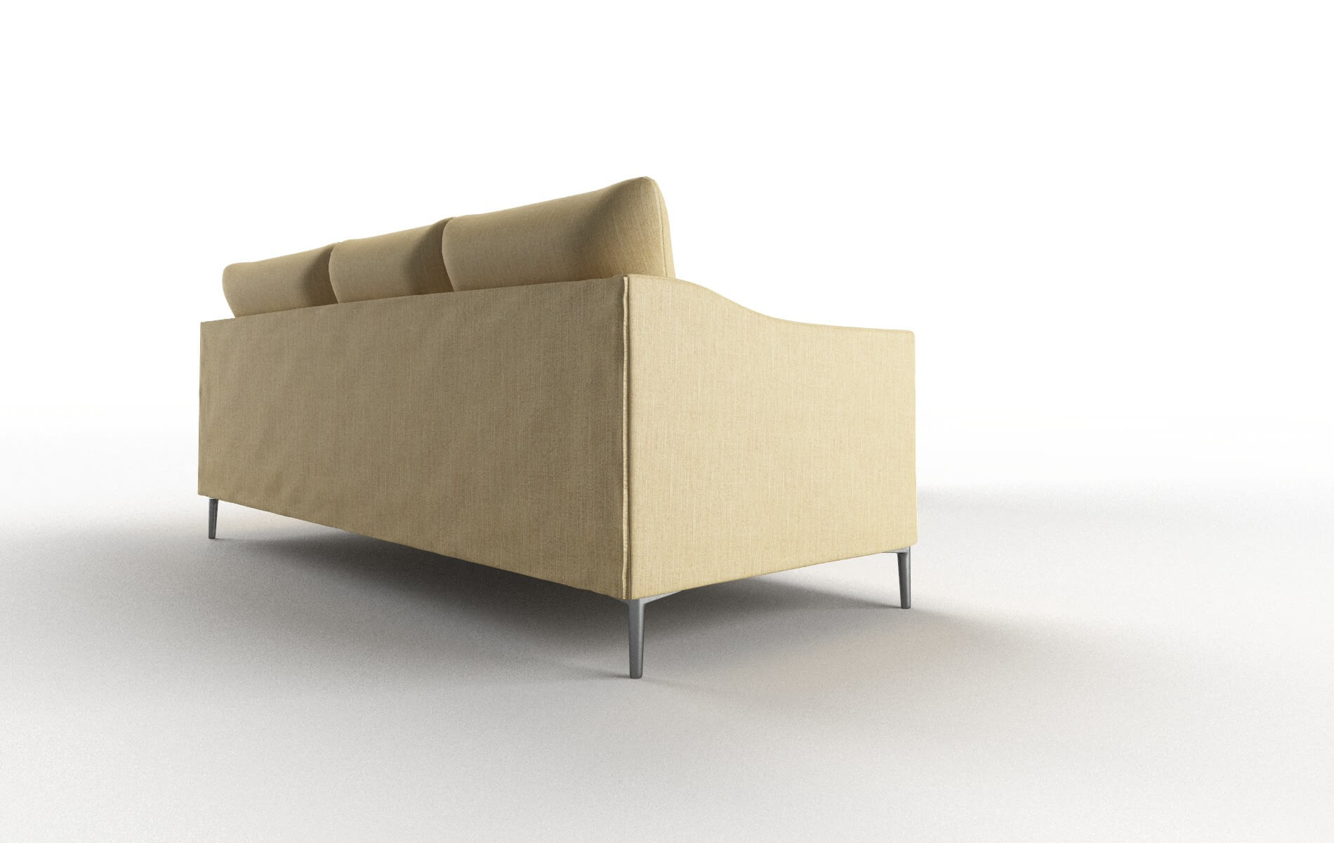 Hamburg Malibu Maize Sectional metal legs 3