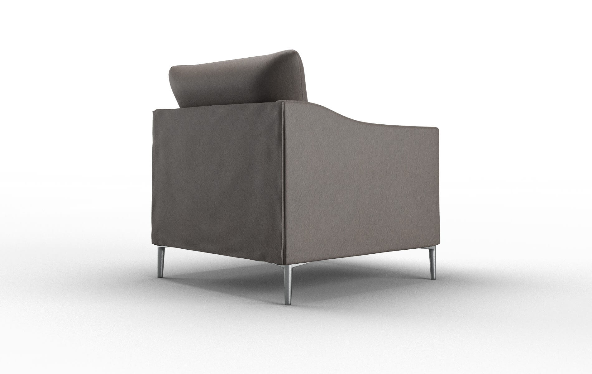 Hamburg Naples Graphite Chair metal legs 5