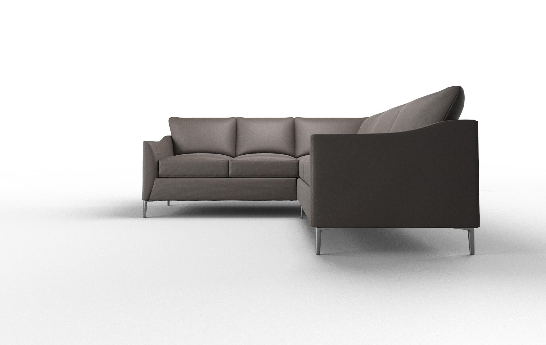 Hamburg Naples Graphite Sectional metal legs 5