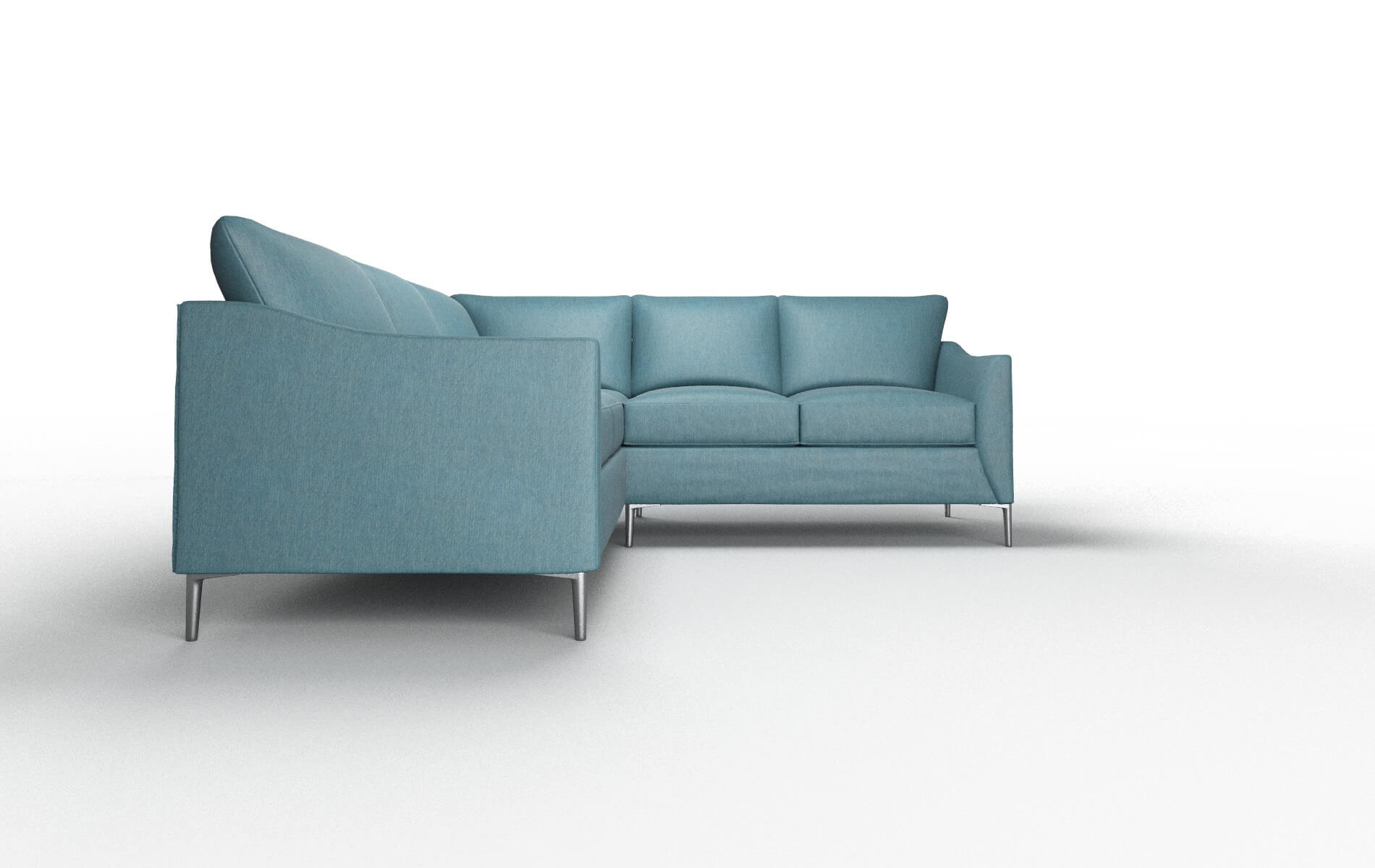 Hamburg Naples Slate Sectional metal legs 2