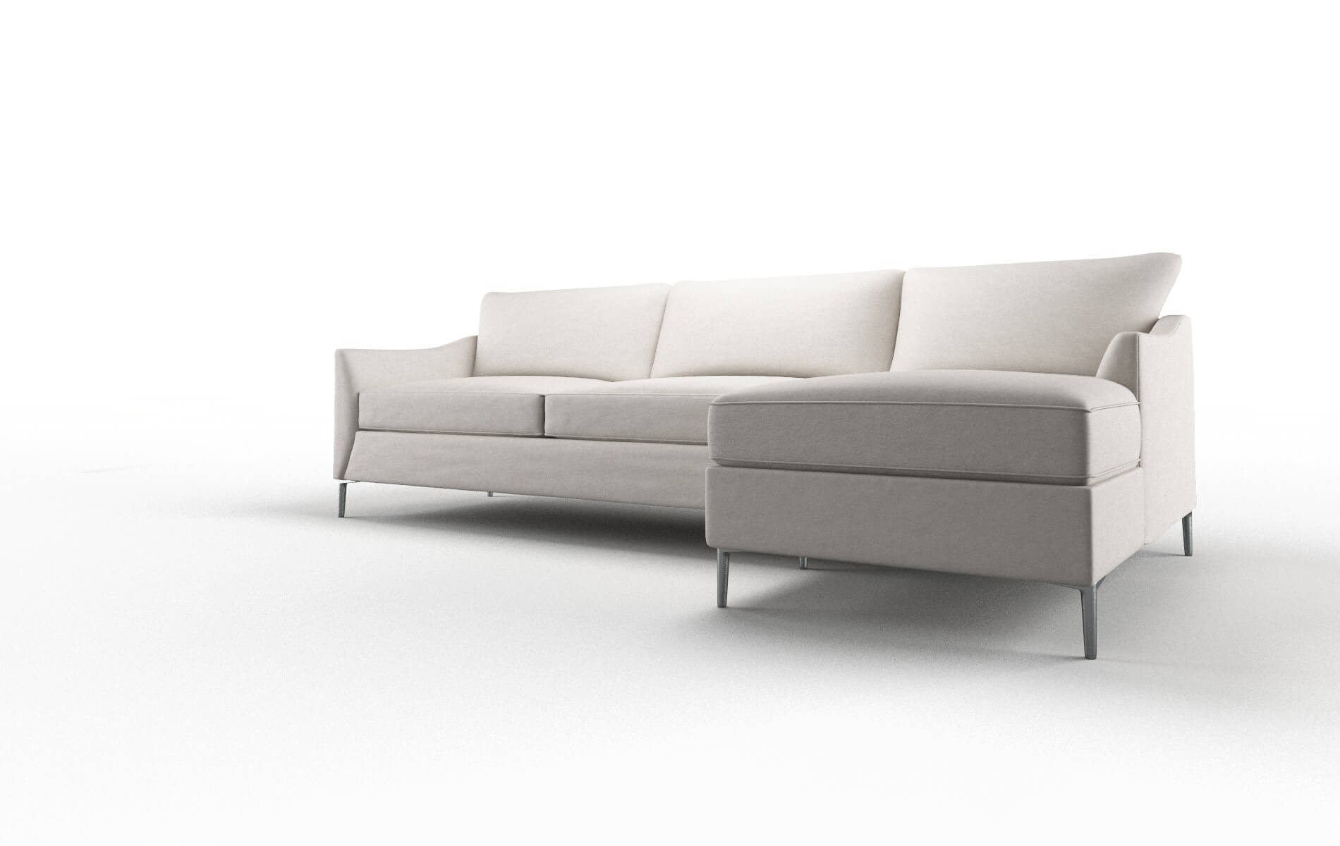 Hamburg Noble Grey Panel metal legs 4