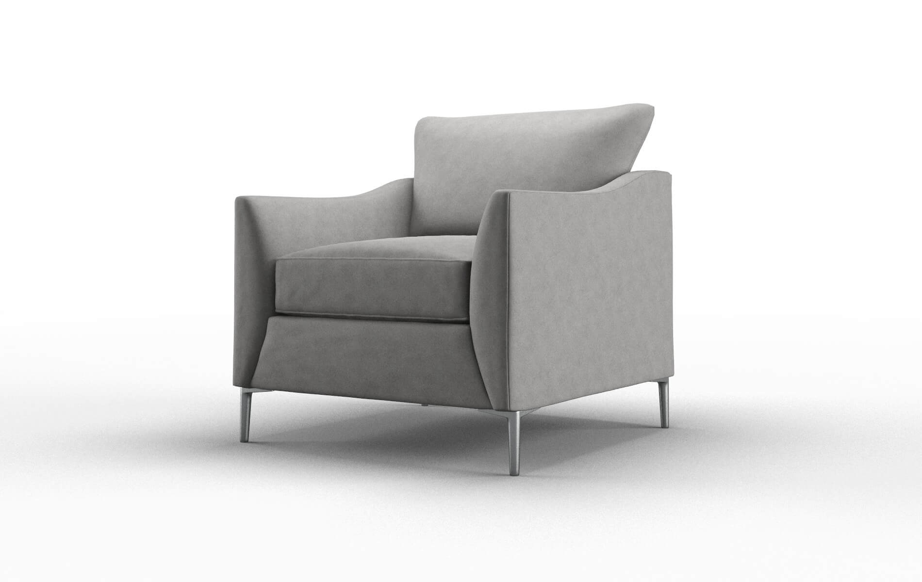 Hamburg Noble Smoke Chair metal legs 4