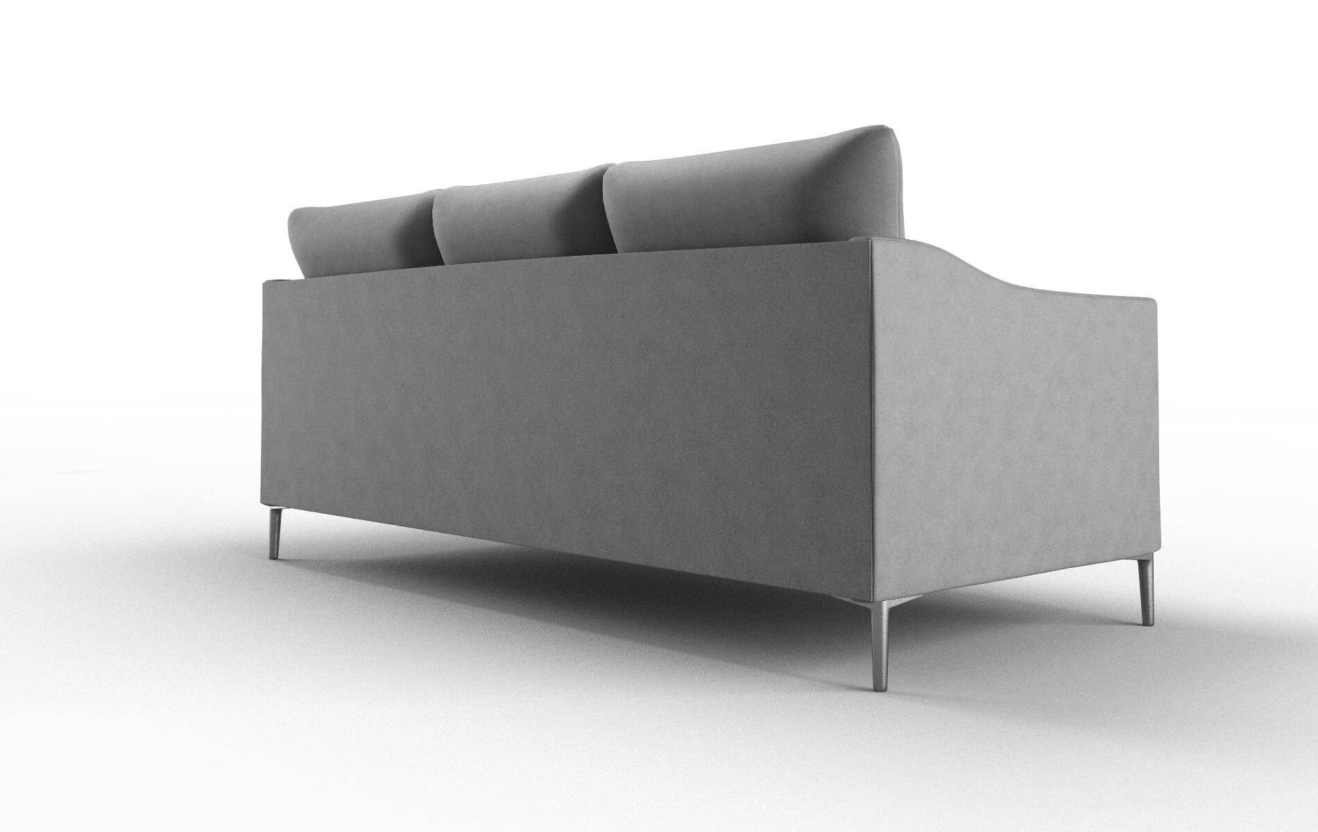 Hamburg Noble Smoke Sofa metal legs 5