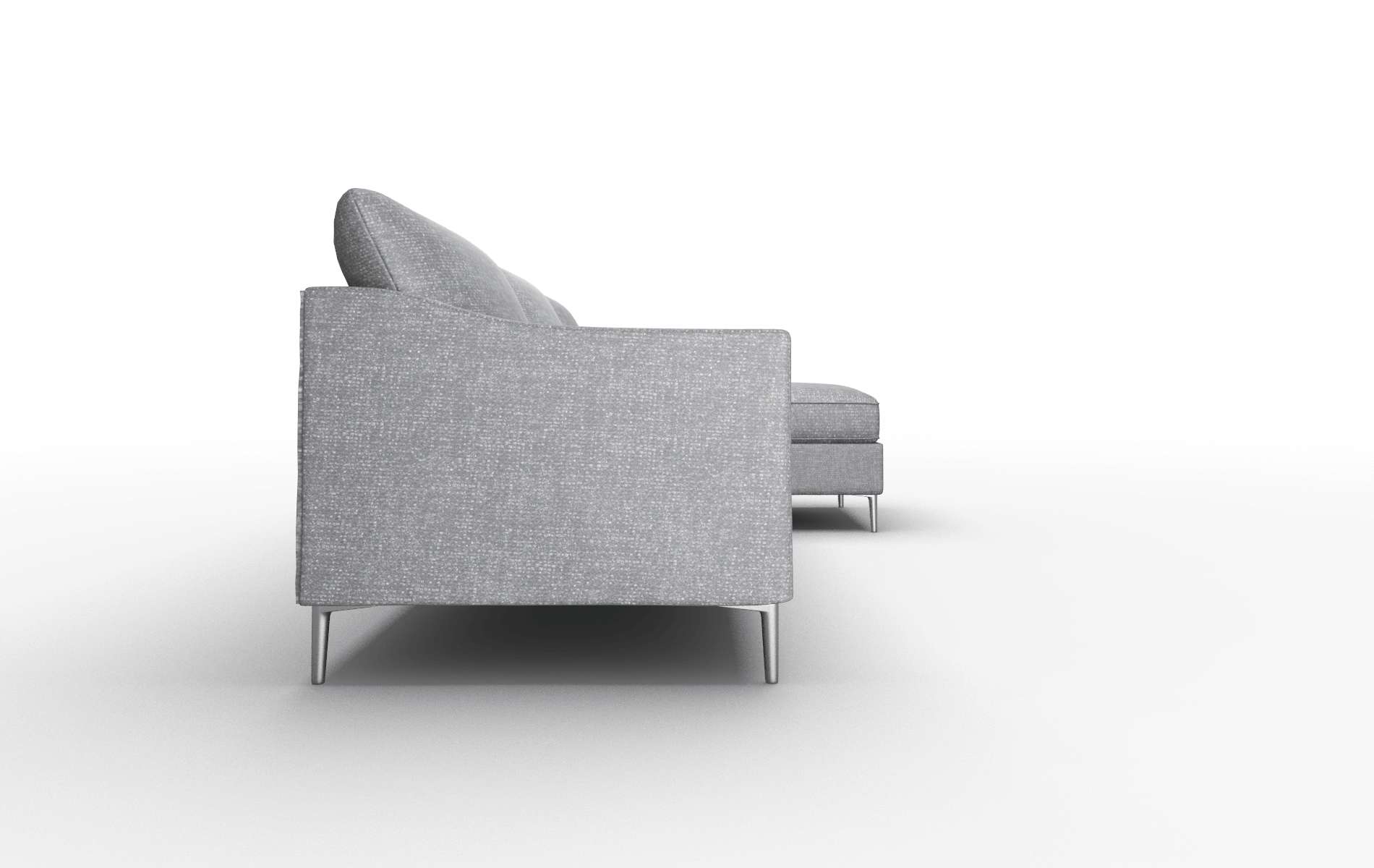 Hamburg Notion Graphite Panel metal legs 3