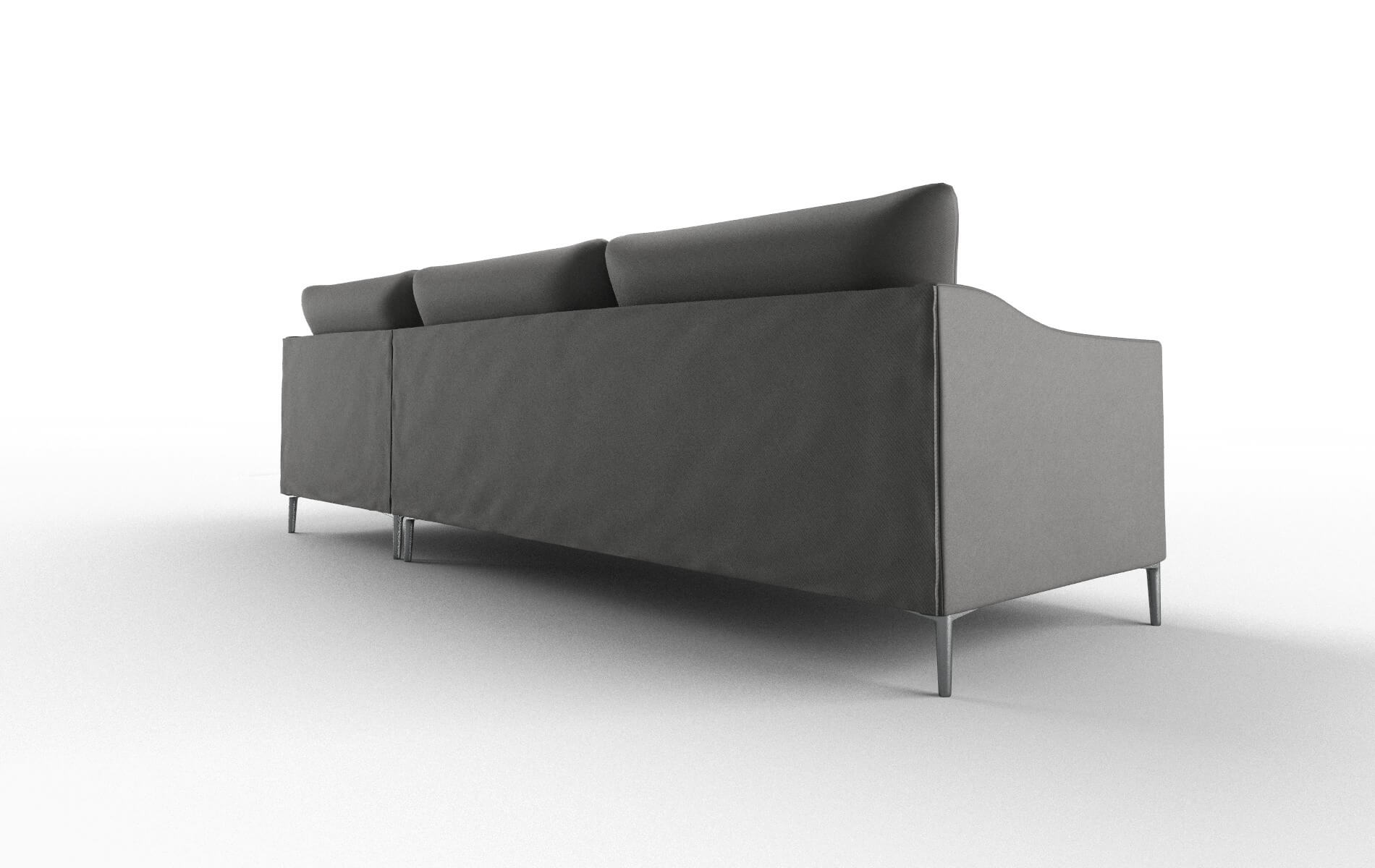 Hamburg Oakley Charcoal Panel metal legs 5