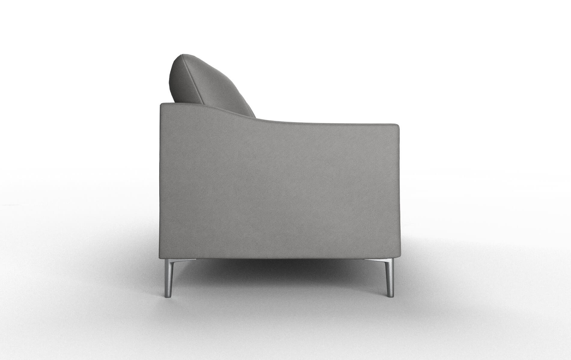 Hamburg Oakley Charcoal Sofa metal legs 3