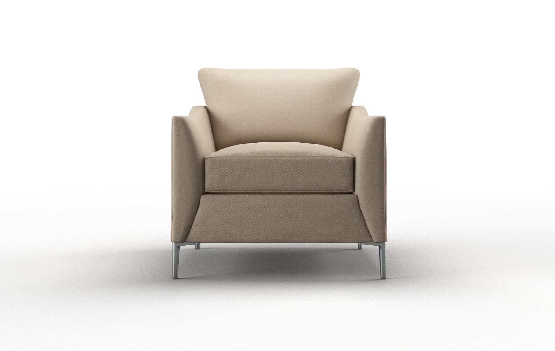 Hamburg Oakley Taupe Chair metal legs 1