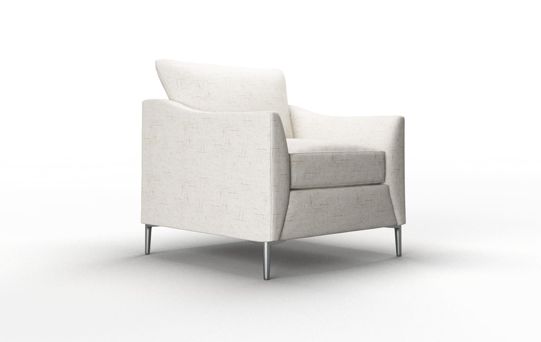 Hamburg Oceanside Natural Chair metal legs 2