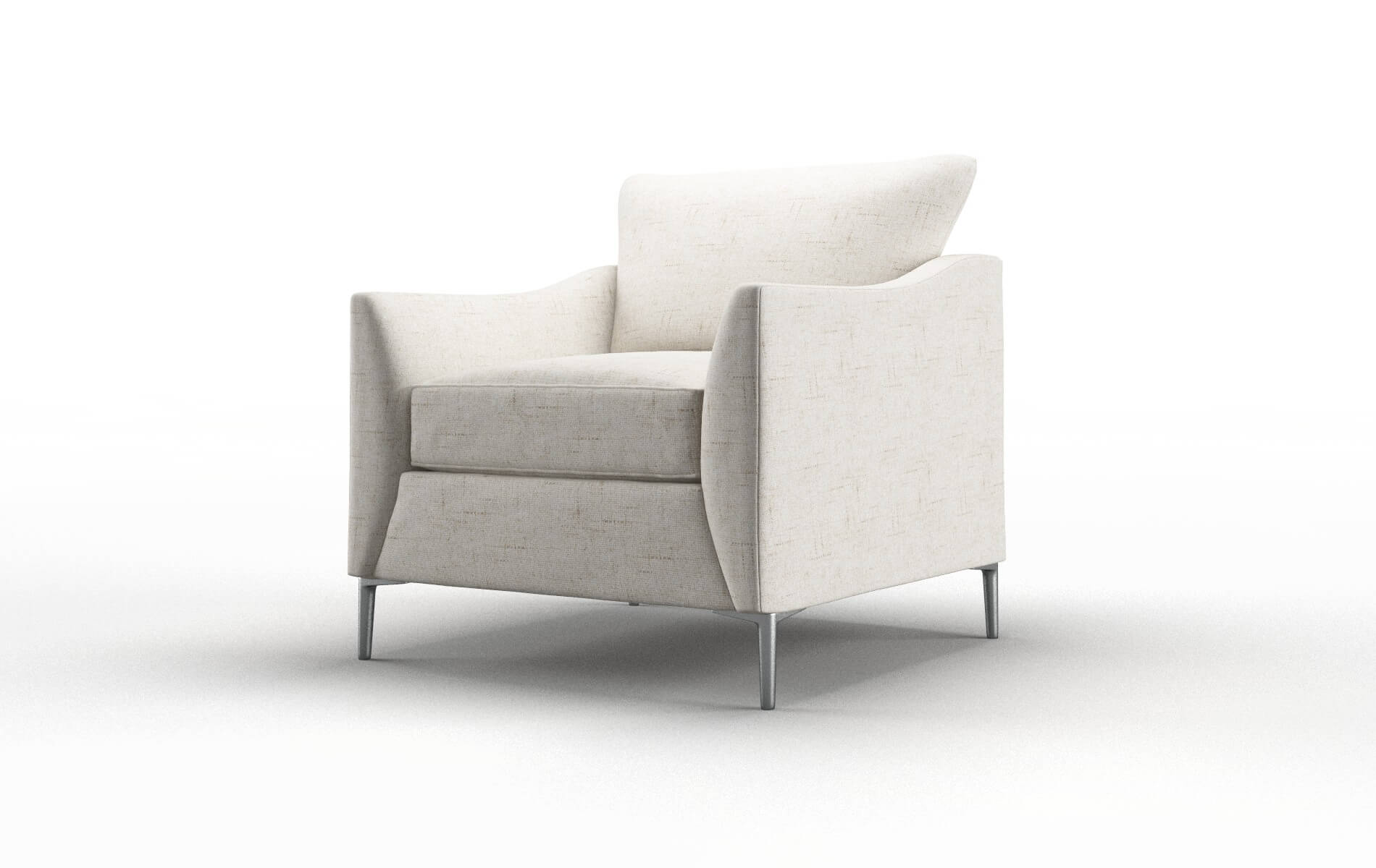 Hamburg Oceanside Natural Chair metal legs 4