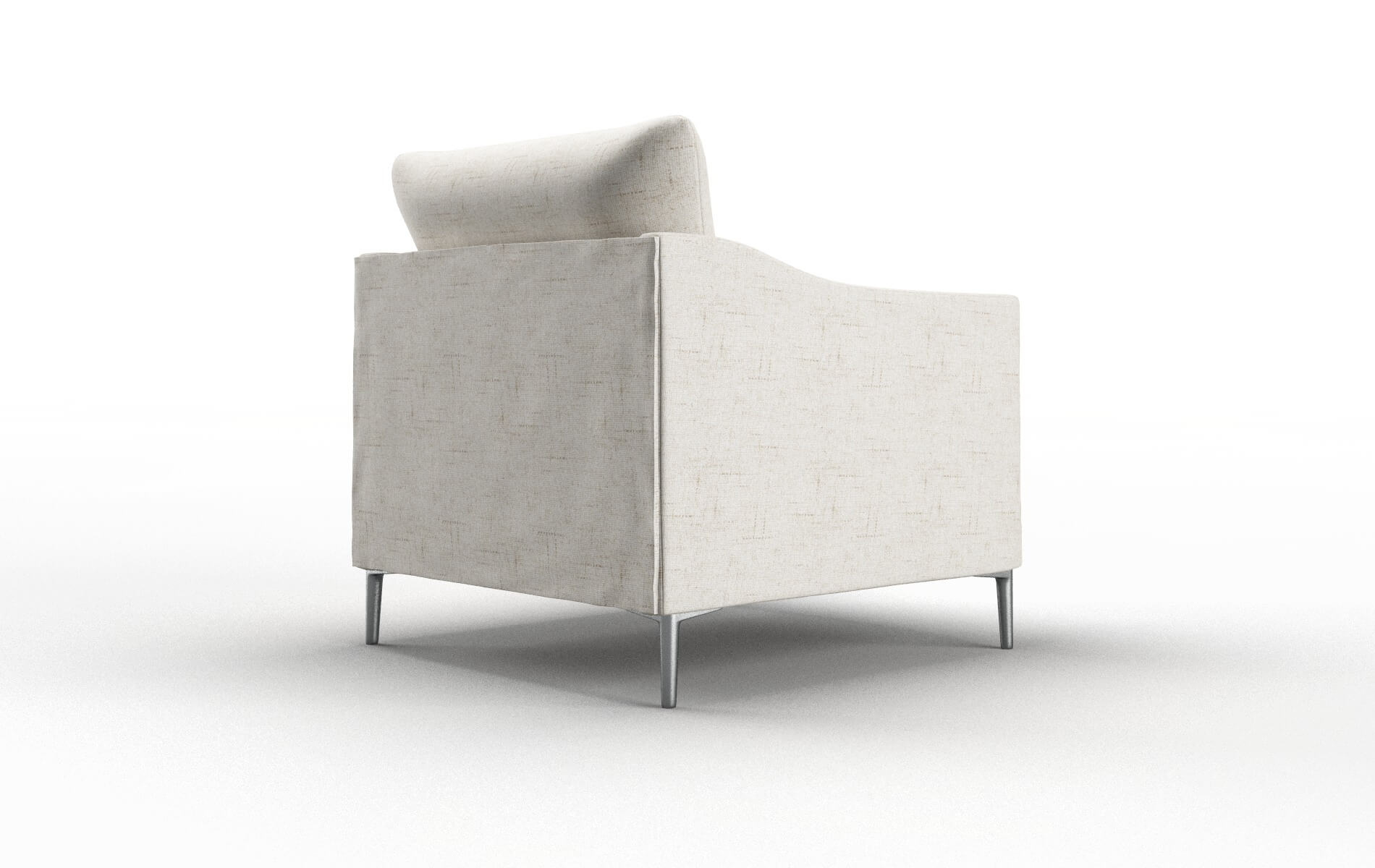 Hamburg Oceanside Natural Chair metal legs 5