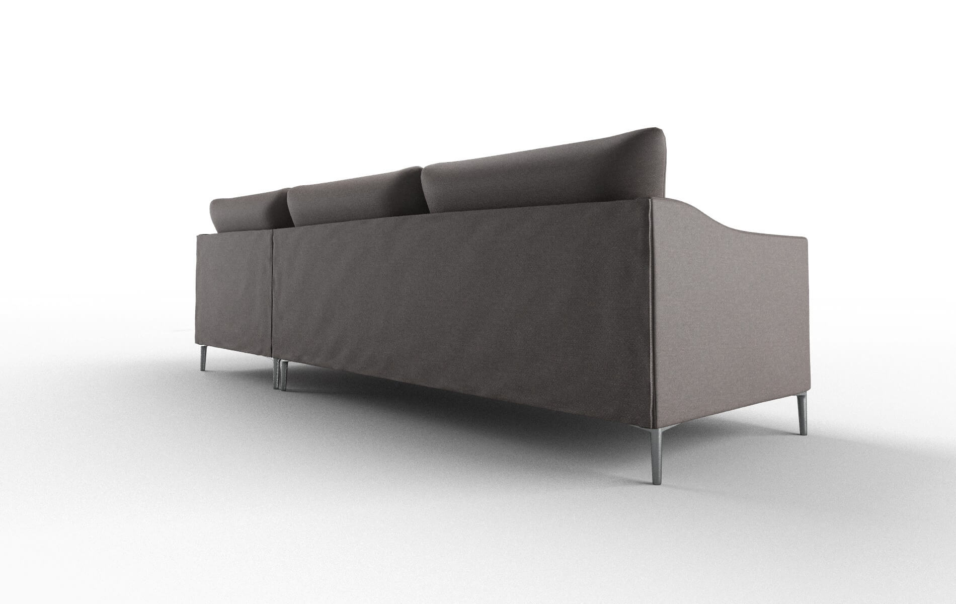 Hamburg Oscar Chocolate Panel metal legs 5