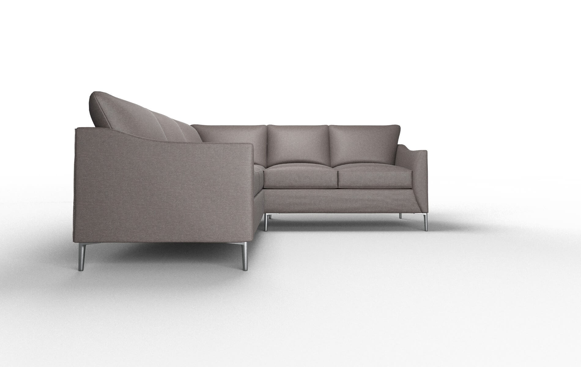 Hamburg Oscar Chocolate Sectional metal legs 2