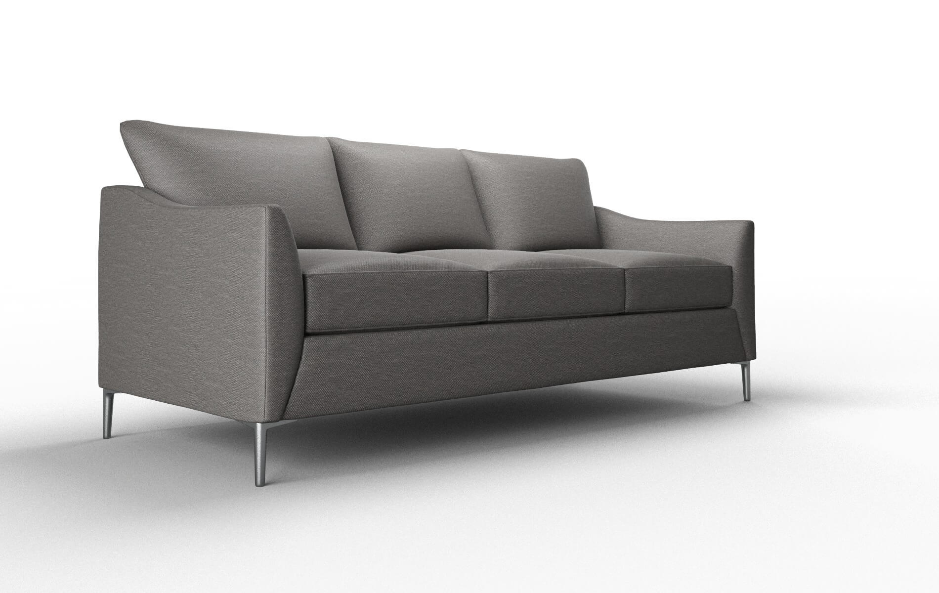 Hamburg Oscar Grey Sofa metal legs 2