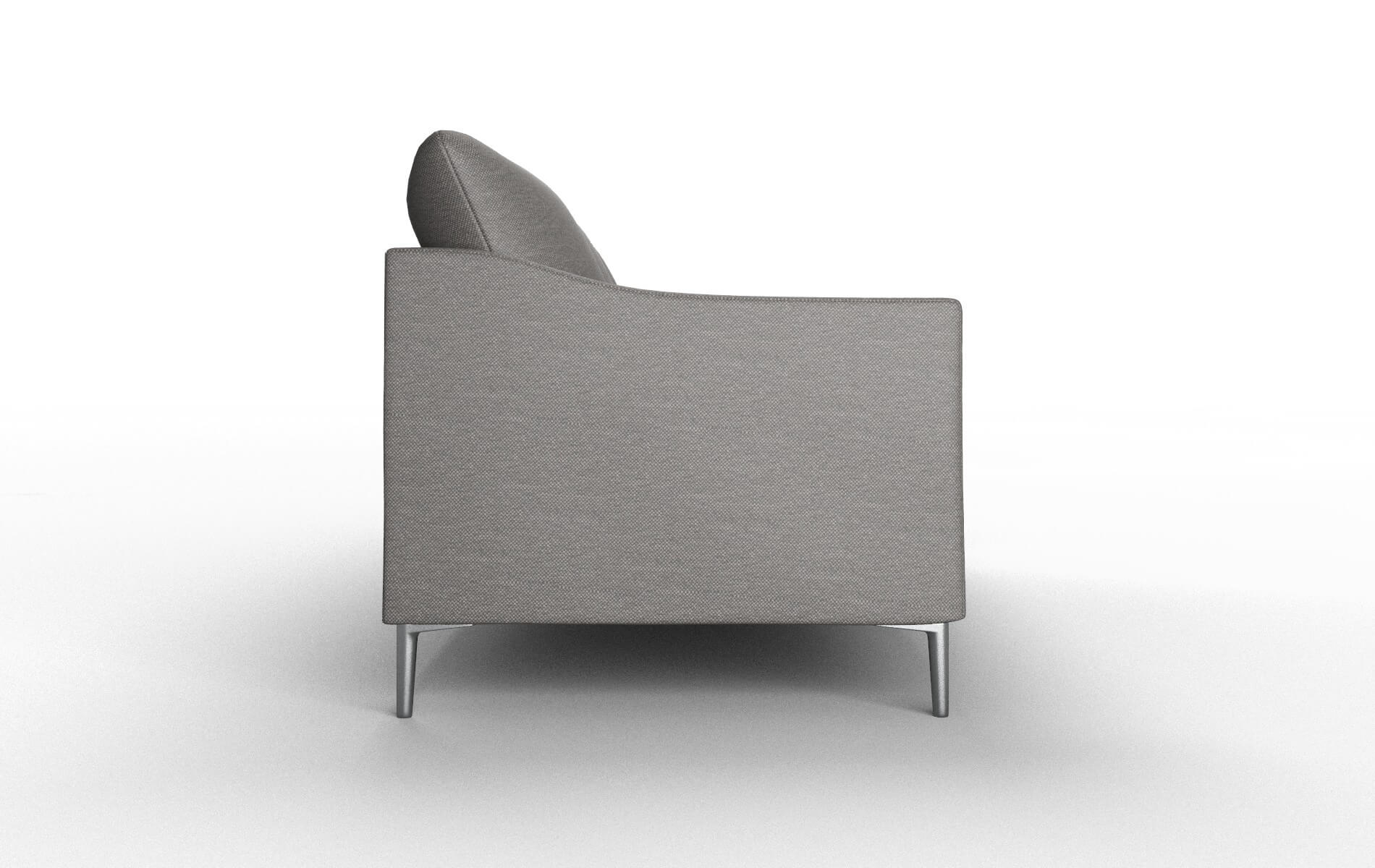 Hamburg Oscar Grey Sofa metal legs 3