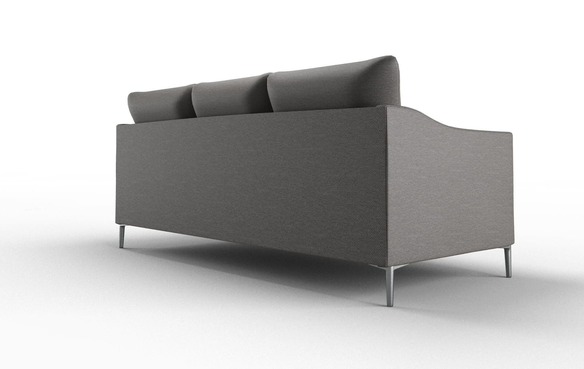 Hamburg Oscar Grey Sofa metal legs 5