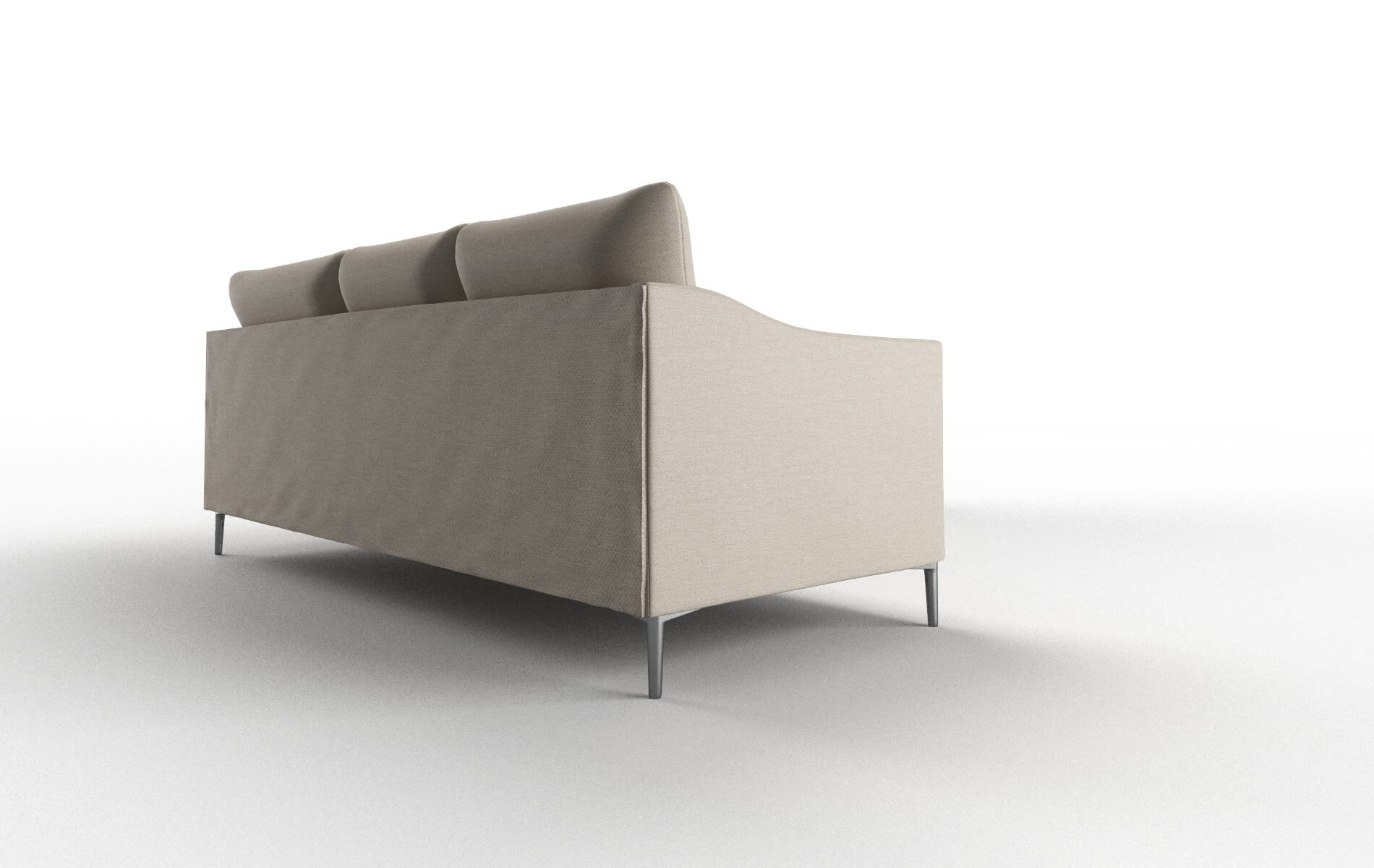 Hamburg Oscar Linen Sectional metal legs 3