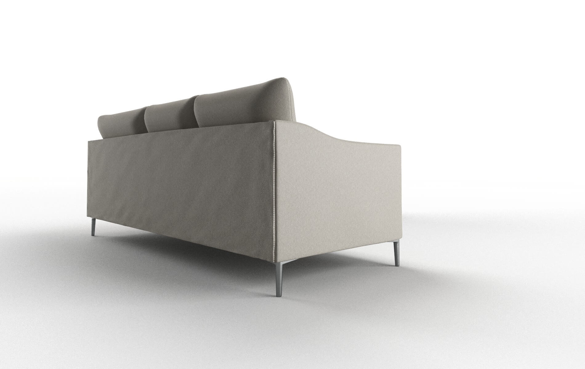 Hamburg Oscar Silver Sectional metal legs 3