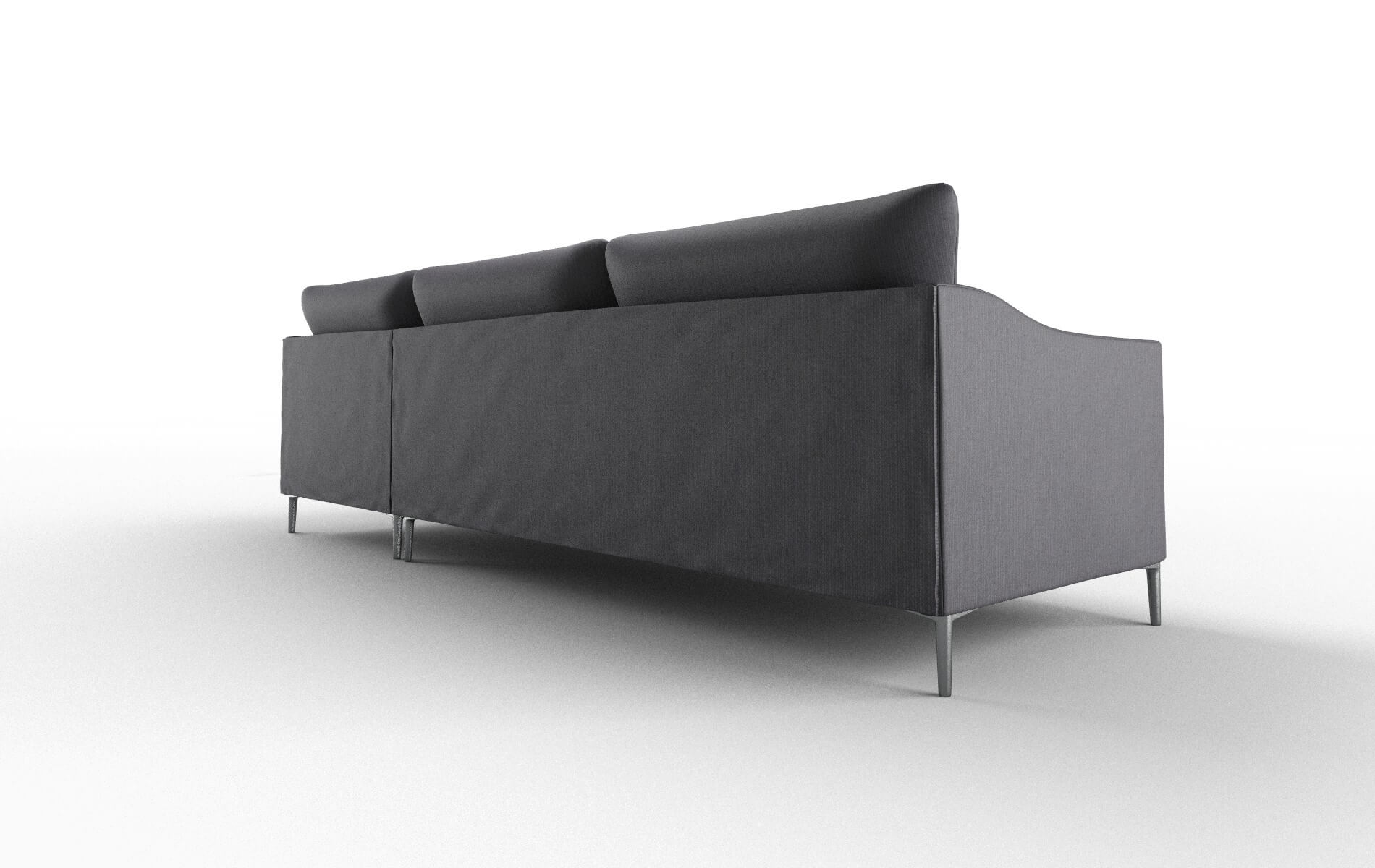 Hamburg Parker Charcoal Panel metal legs 5