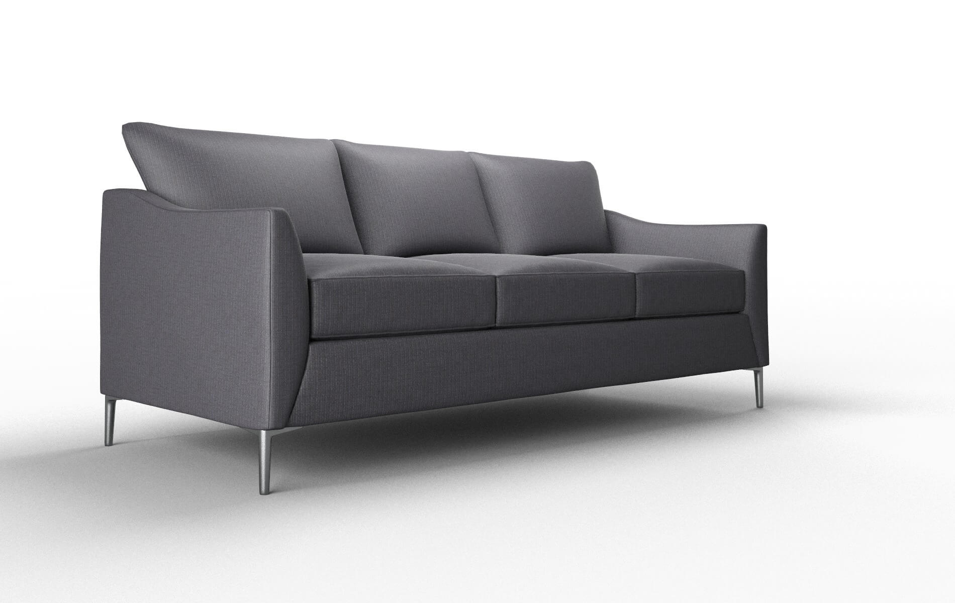 Hamburg Parker Charcoal Sofa metal legs 2