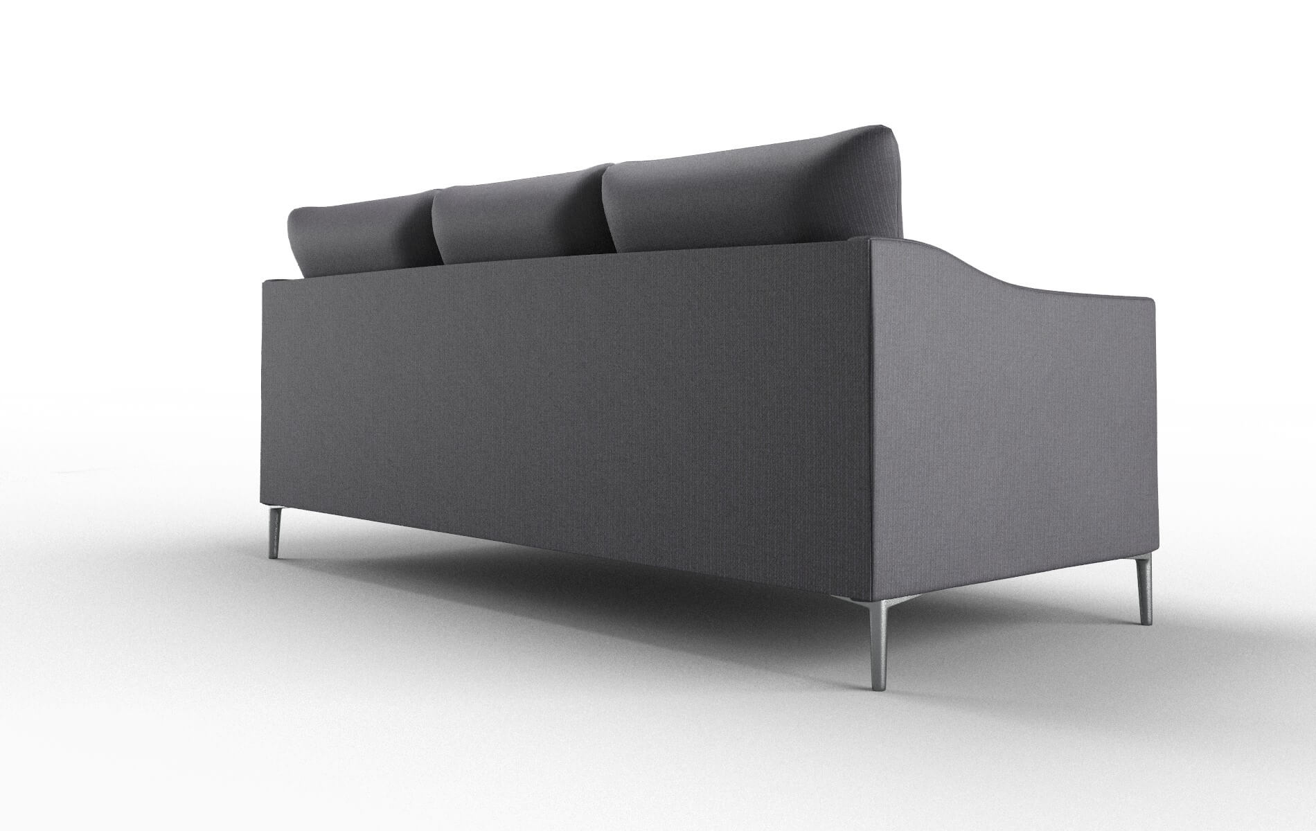 Hamburg Parker Charcoal Sofa metal legs 5