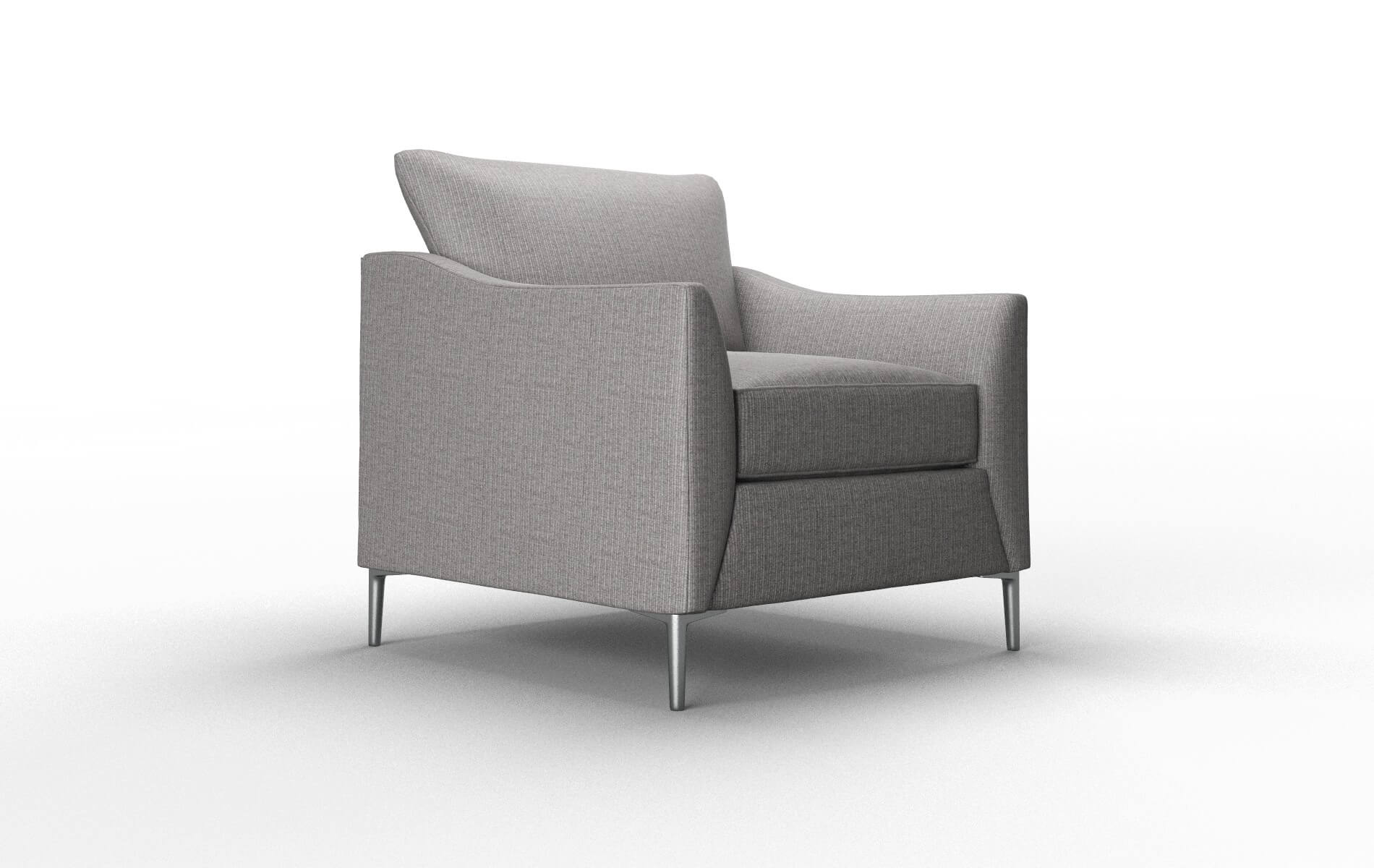 Hamburg Parker Graphite Chair metal legs 2