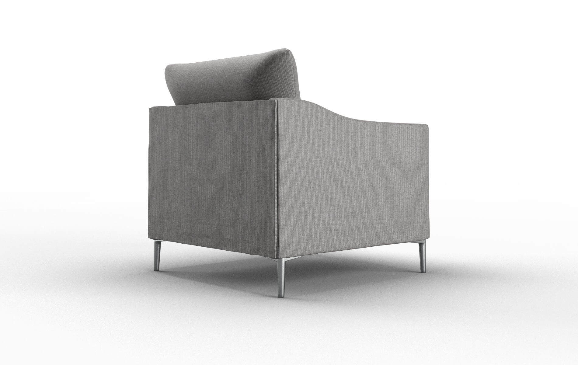 Hamburg Parker Graphite Chair metal legs 5