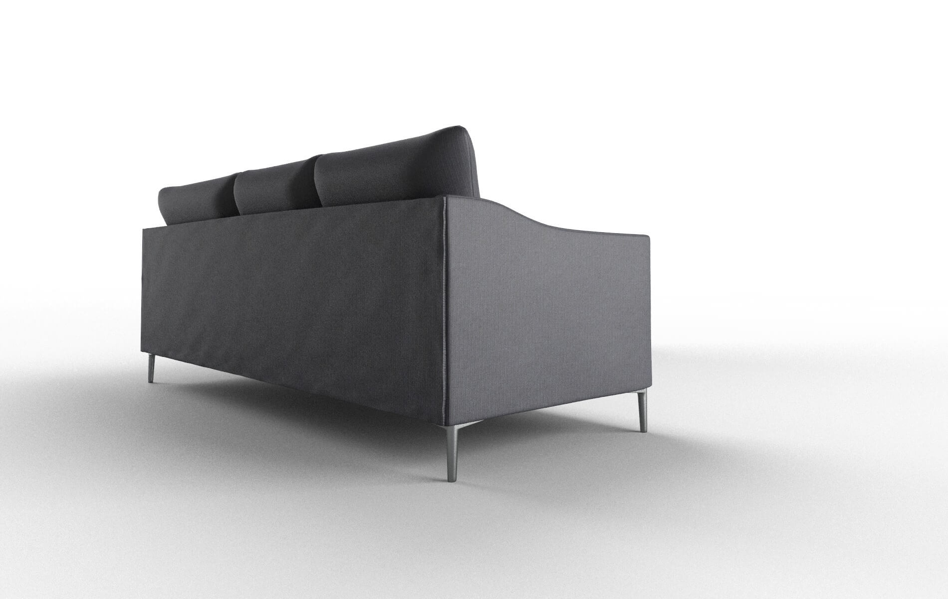 Hamburg Parker Midnight Sectional metal legs 3