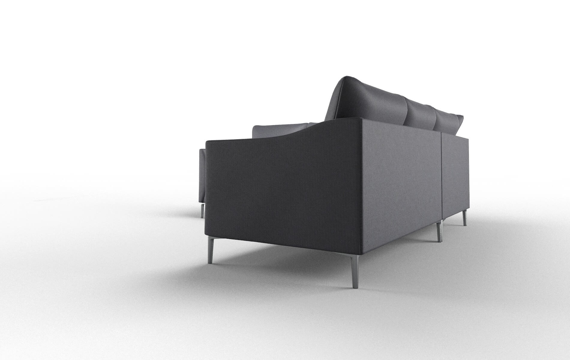 Hamburg Parker Midnight Sectional metal legs 4