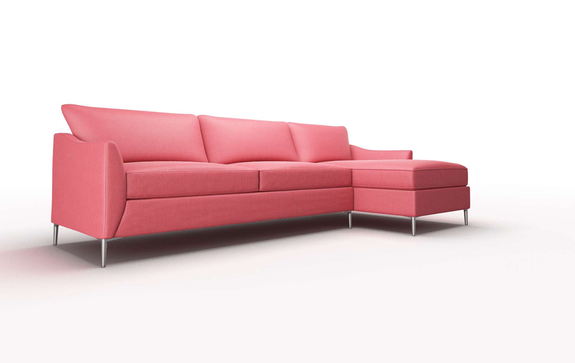 Hamburg Pauline Ruby Panel metal legs 2