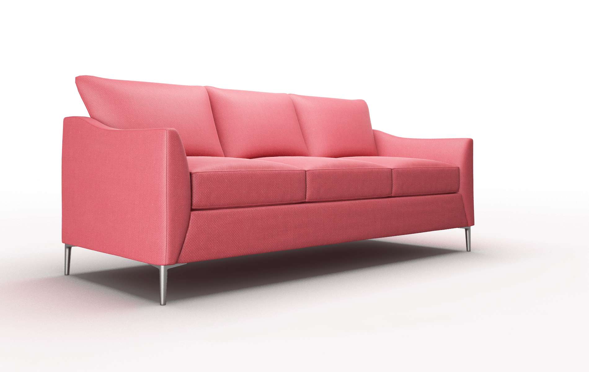 Hamburg Pauline Ruby Sofa metal legs 2