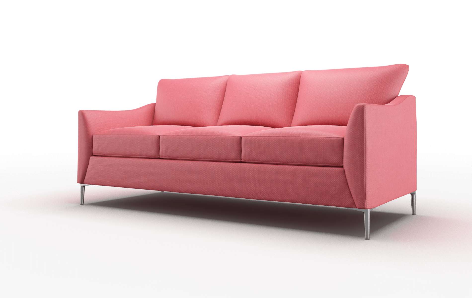 Hamburg Pauline Ruby Sofa metal legs 4