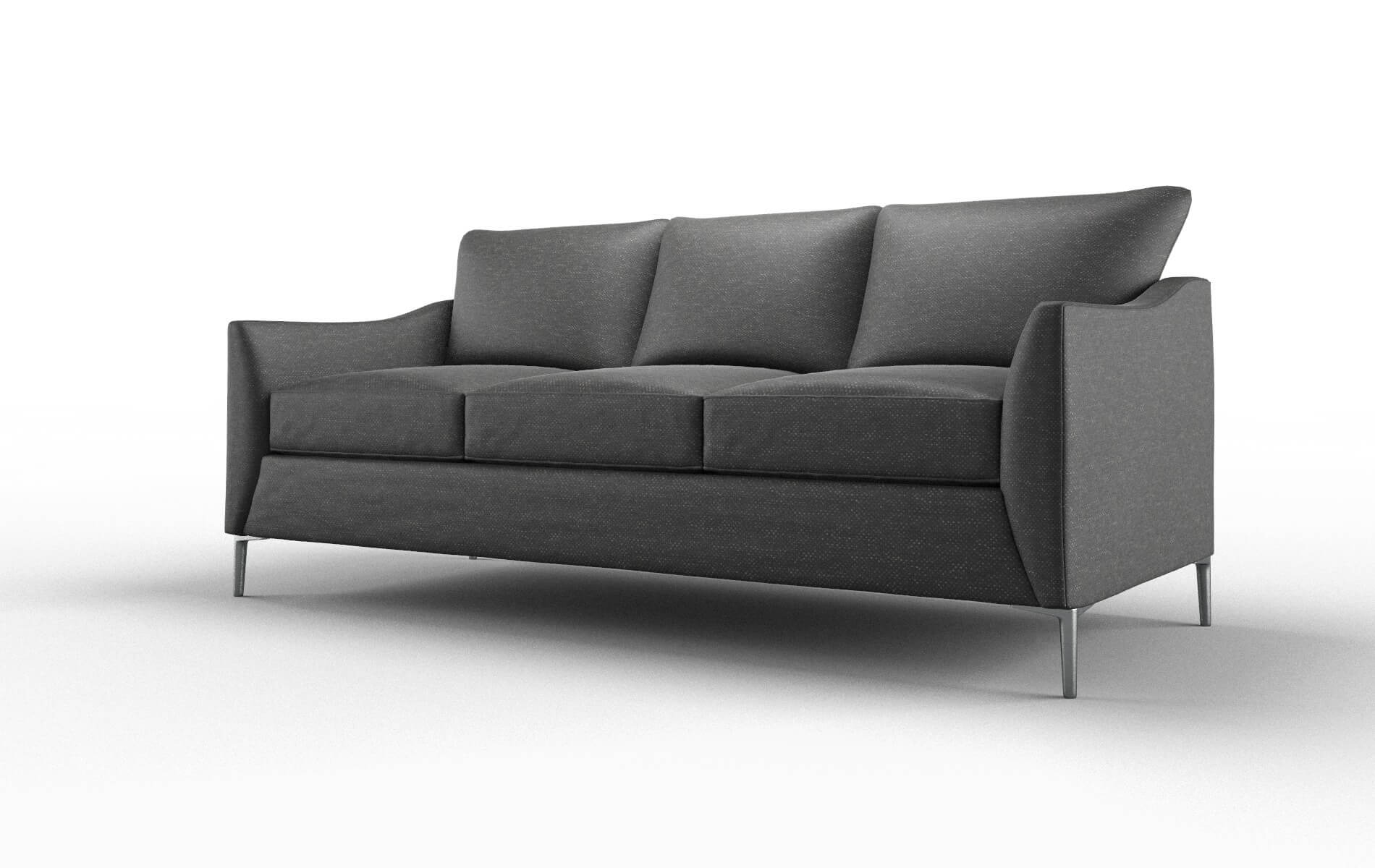 Hamburg Phoenix Charcoal Sofa metal legs 4
