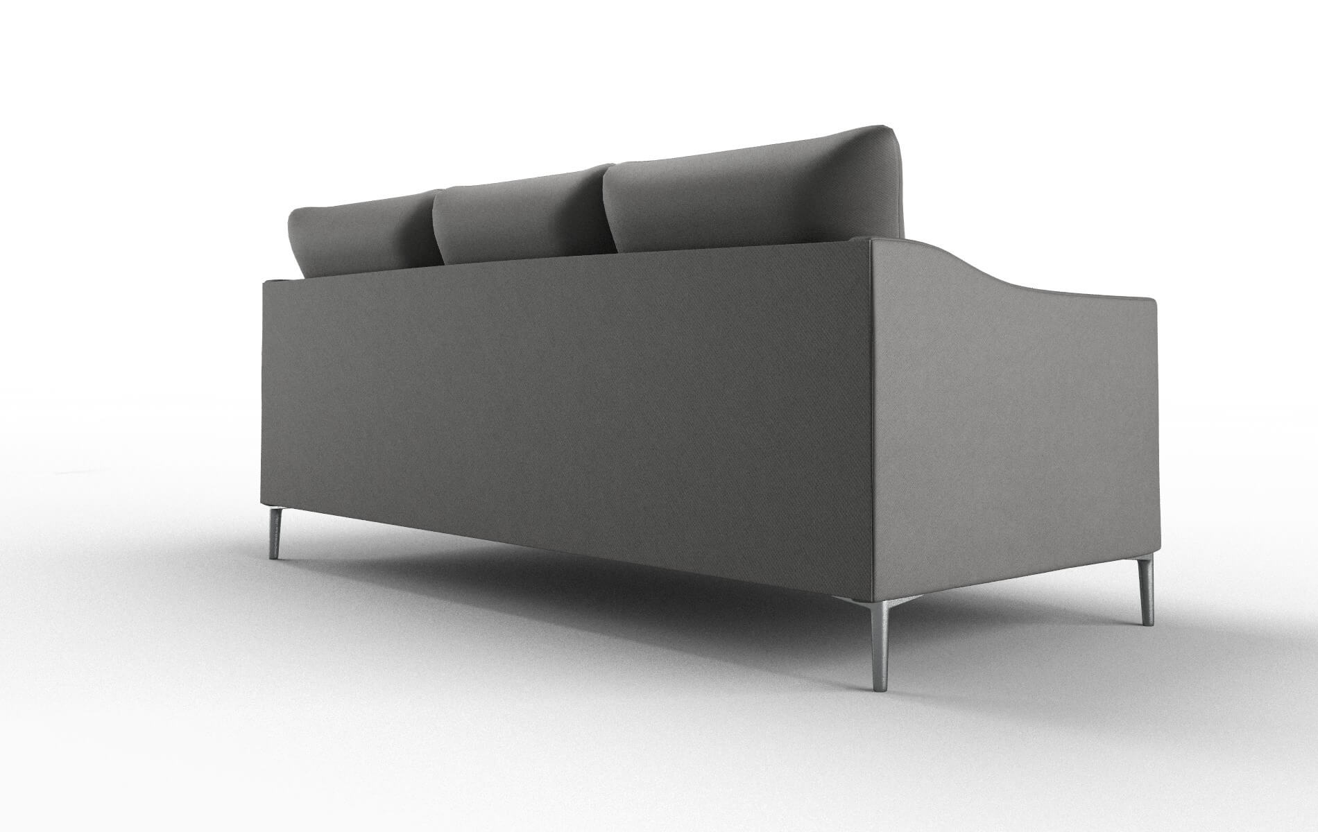 Hamburg Rocket Charcoal Sofa metal legs 5