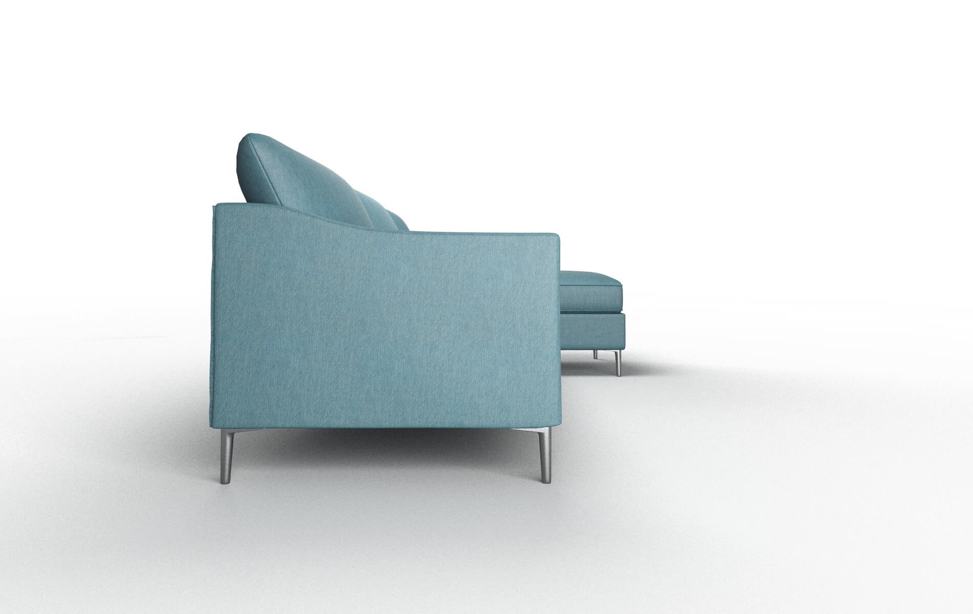 Hamburg Royale Electric_blue Panel metal legs 3