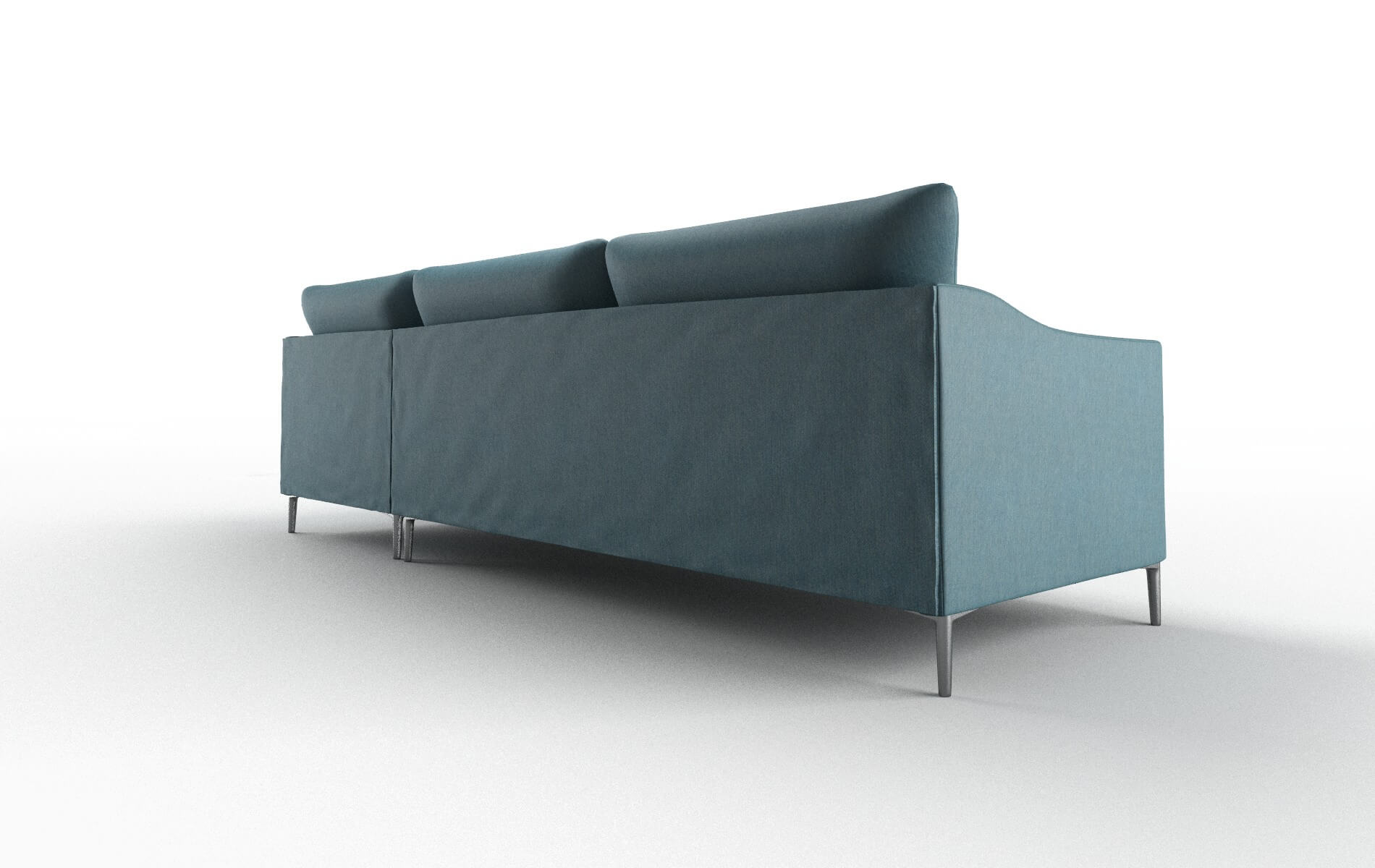 Hamburg Royale Electric_blue Panel metal legs 5