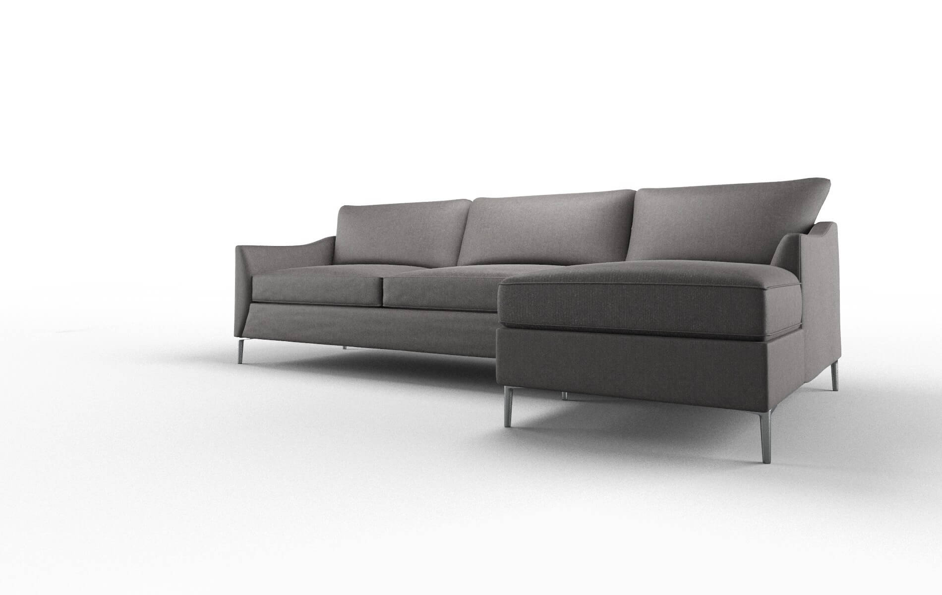 Hamburg Sasha Grey Panel metal legs 4