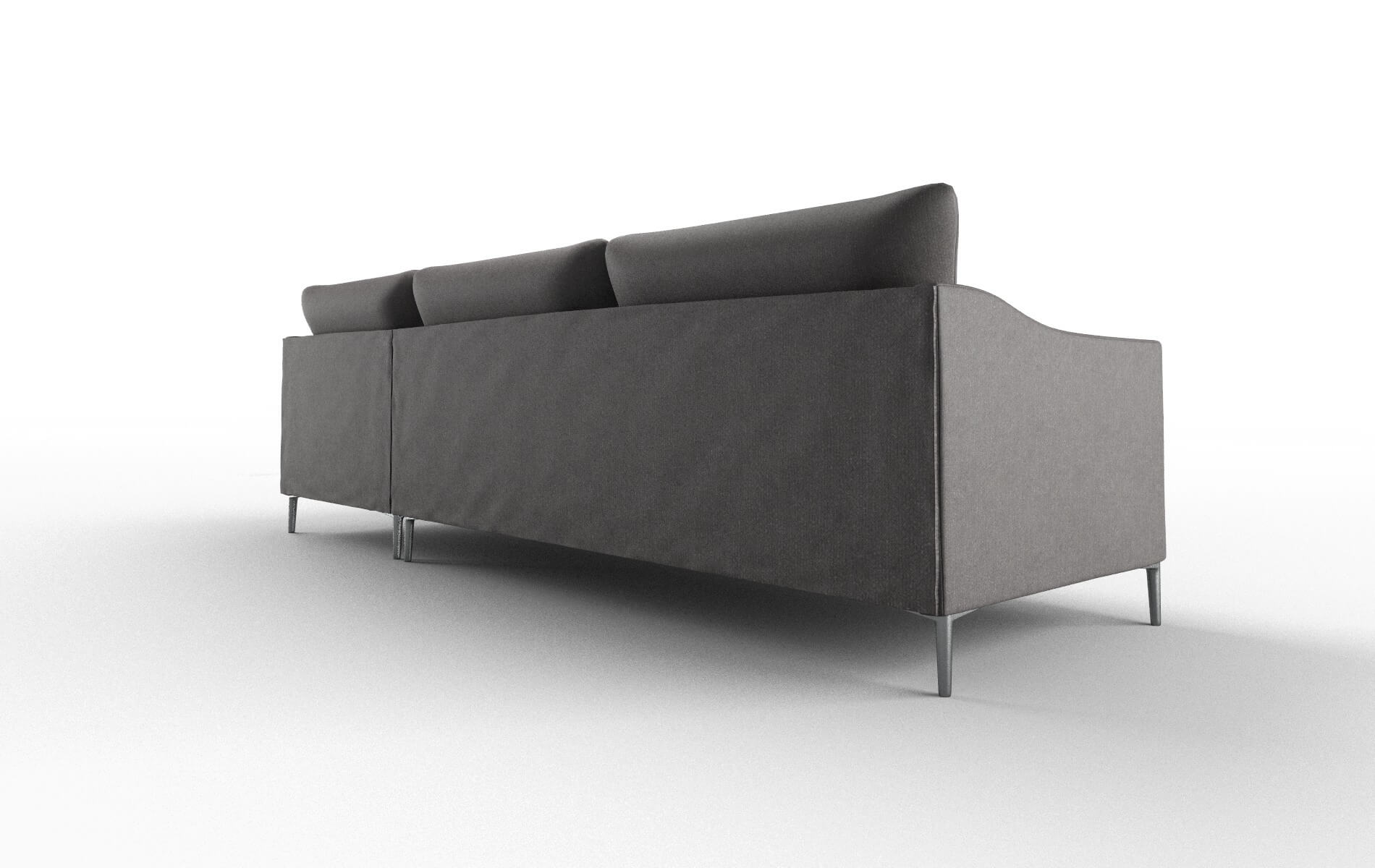 Hamburg Sasha Grey Panel metal legs 5