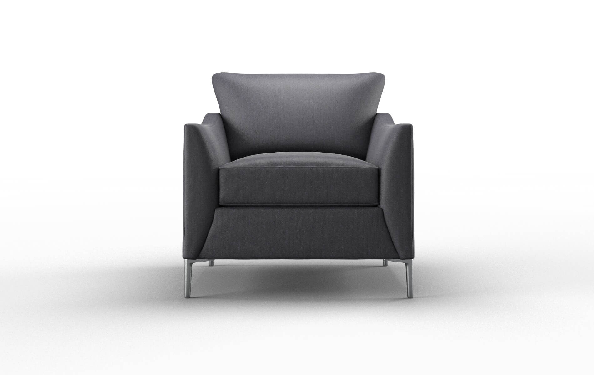 Hamburg Sasha navy Chair Metal Legs  1