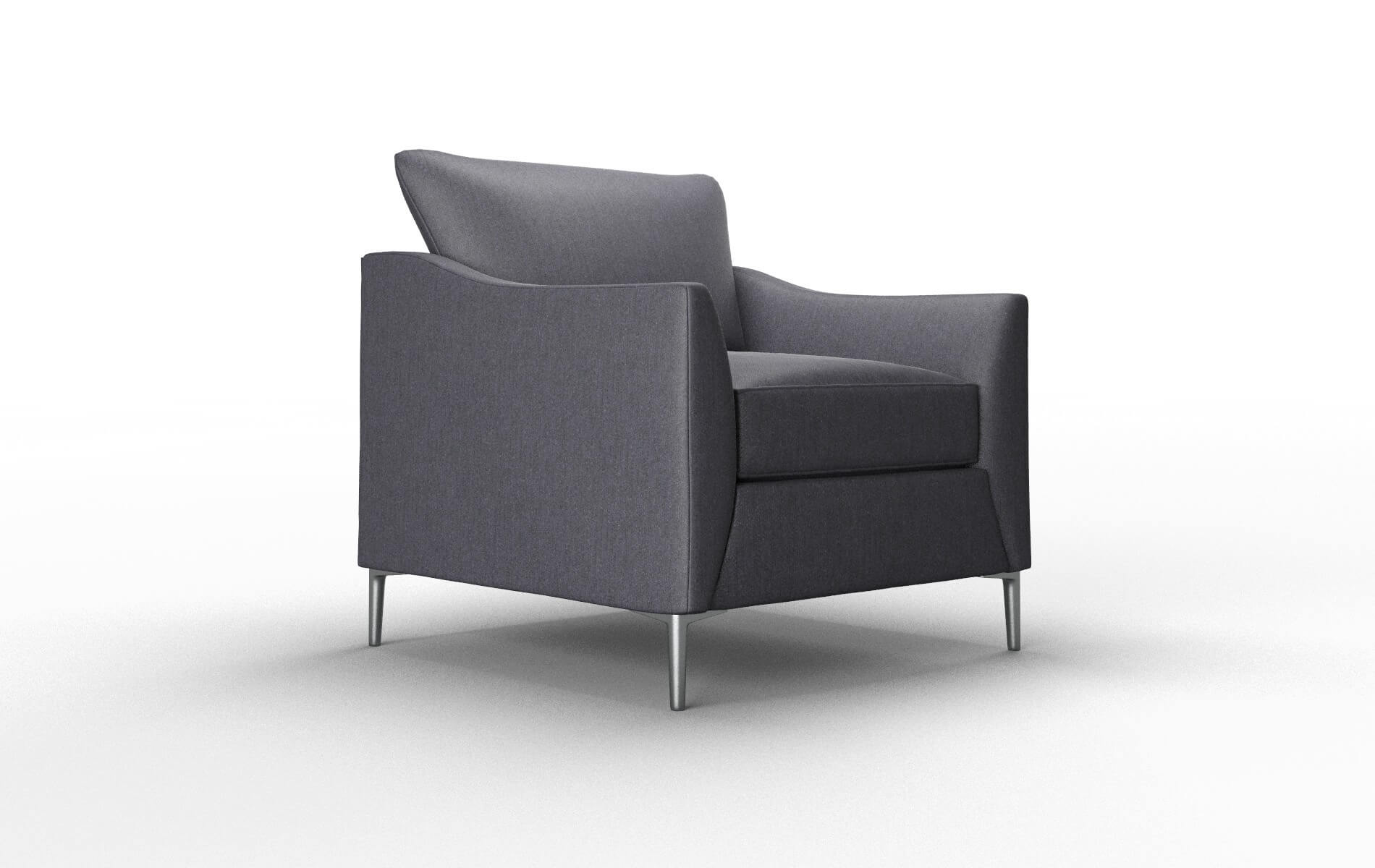 Hamburg Sasha Navy Chair metal legs 2