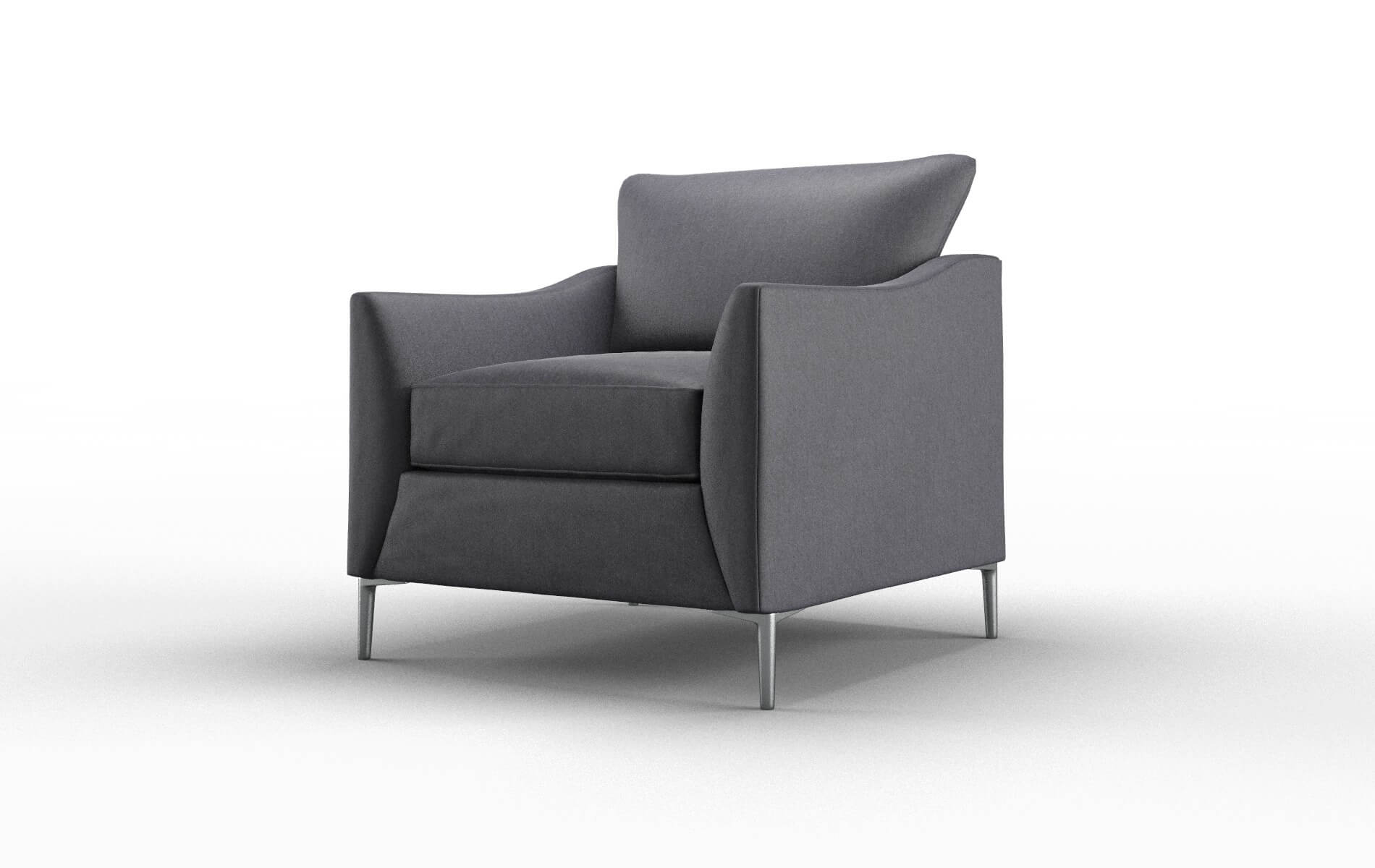 Hamburg Sasha Navy Chair metal legs 4