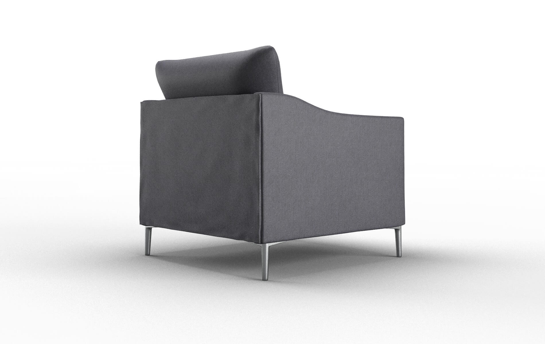 Hamburg Sasha Navy Chair metal legs 5