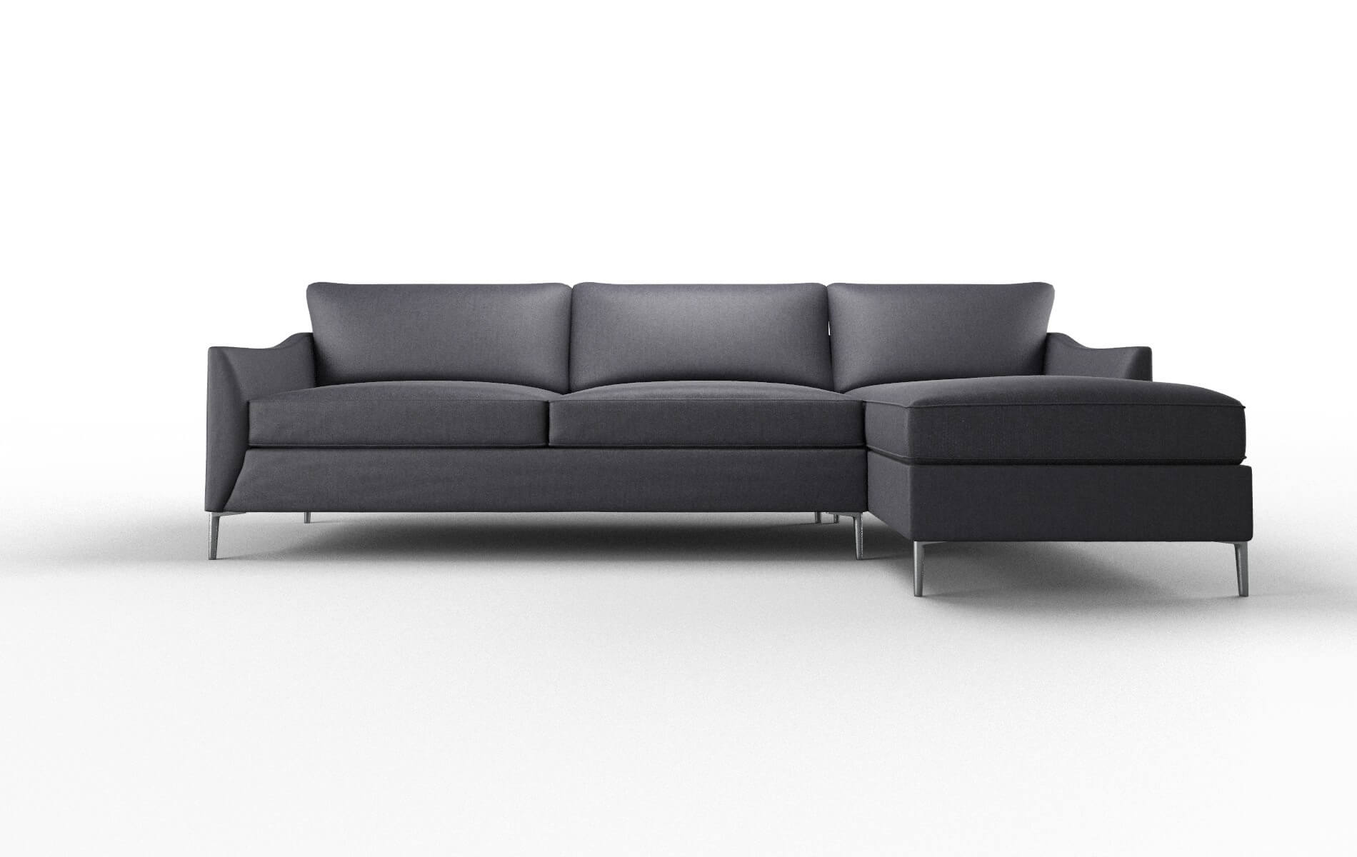 Hamburg Sasha navy Panel Metal Legs  1