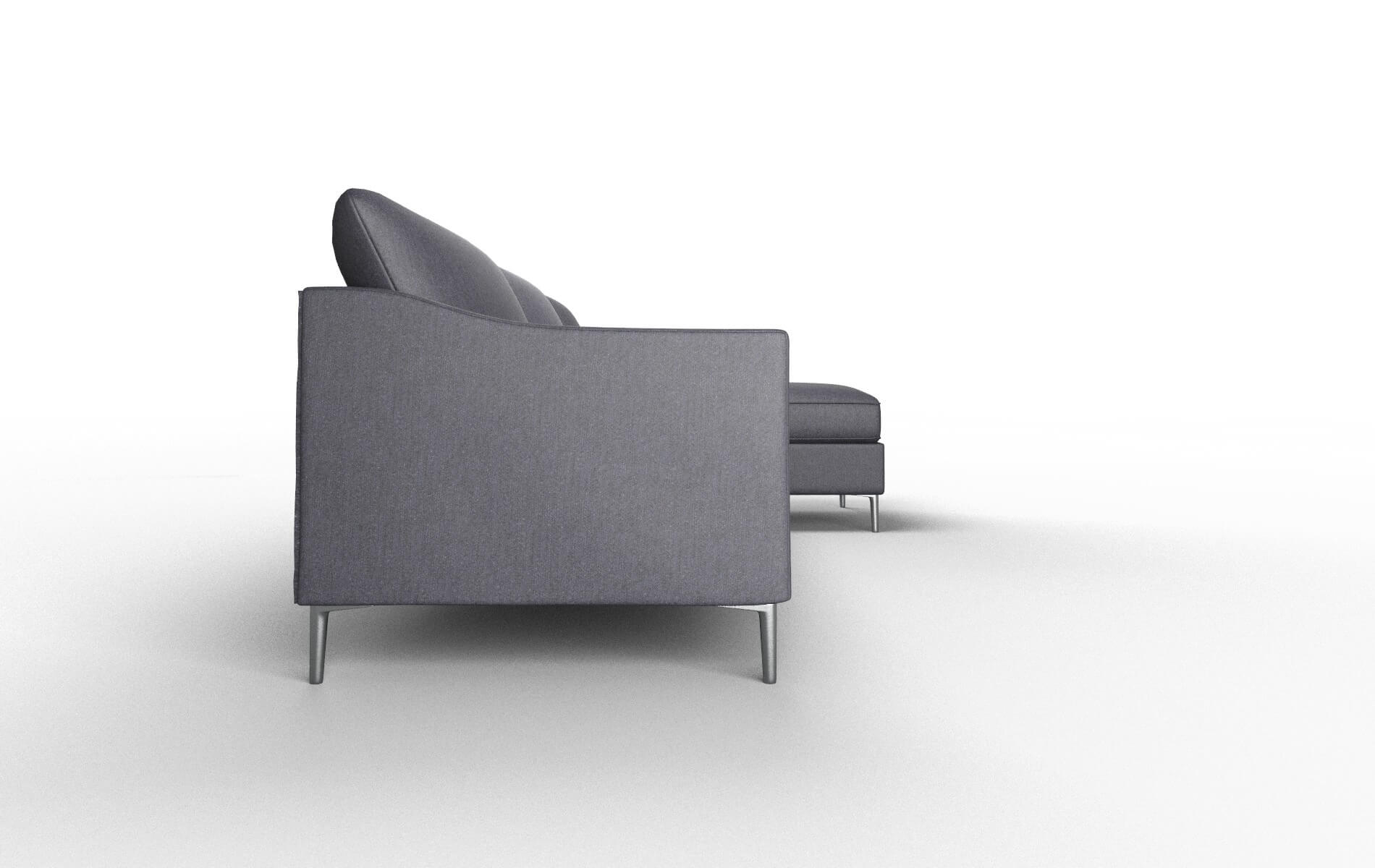 Hamburg Sasha Navy Panel metal legs 3