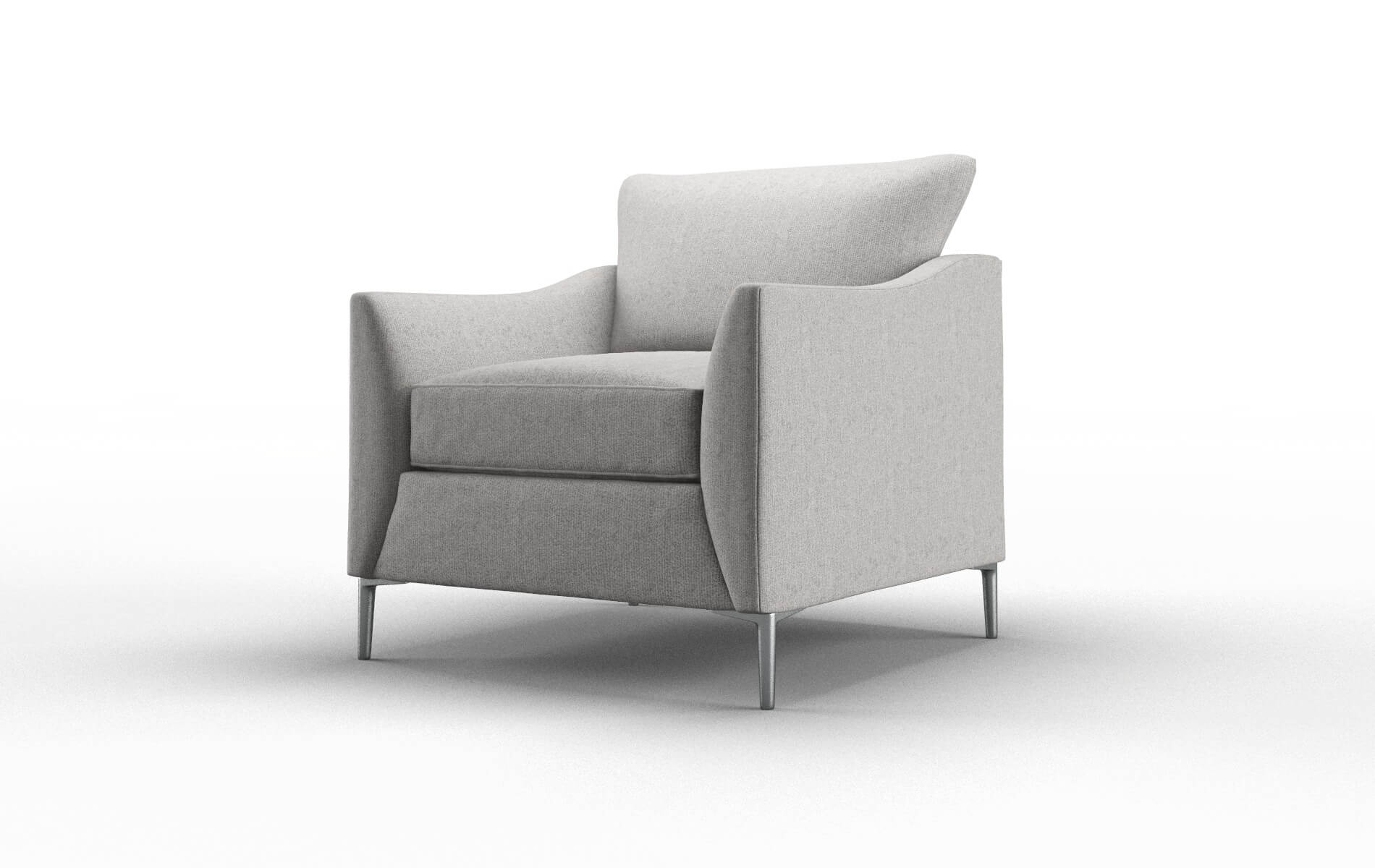 Hamburg Sasha Silver Chair metal legs 4