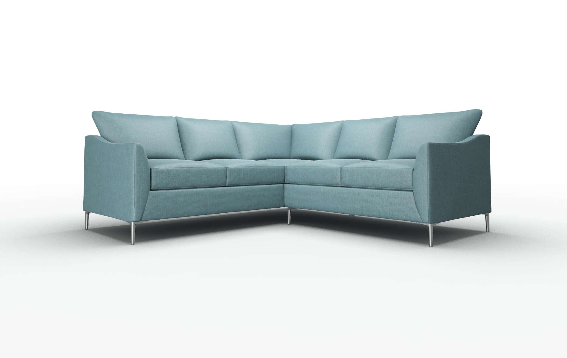 Hamburg Simplex blue_moon Sectional Metal Legs  1