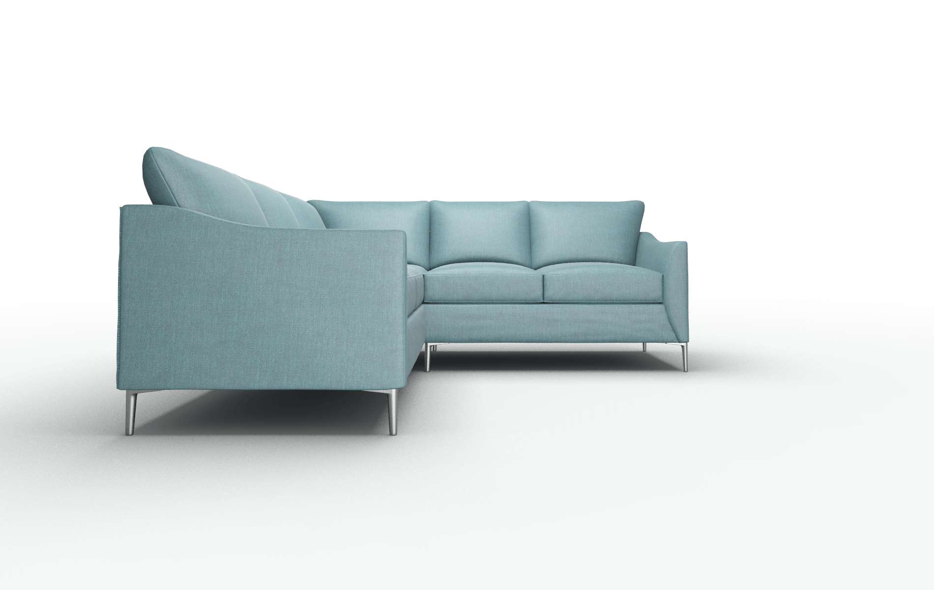 Hamburg Simplex Blue_moon Sectional metal legs 2