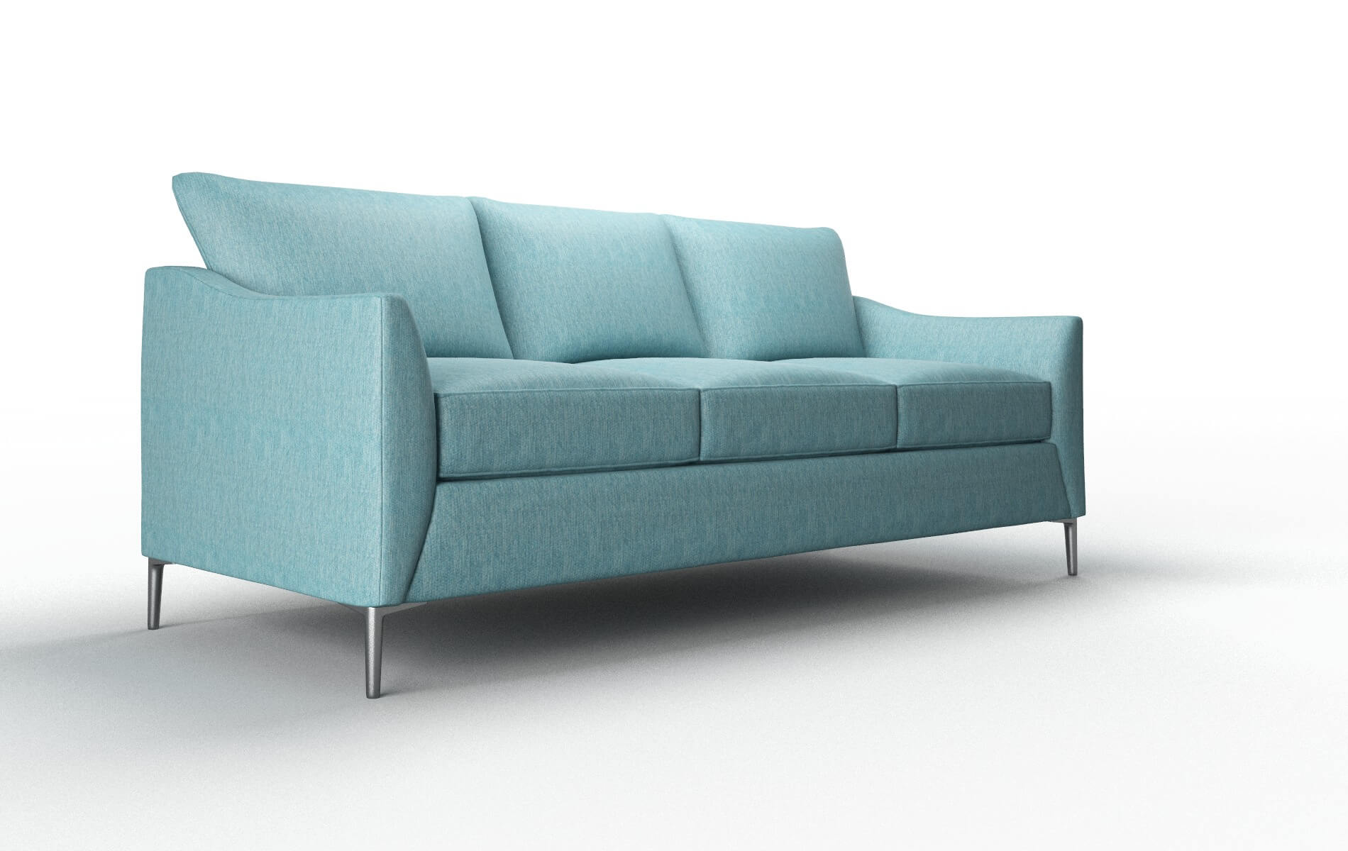 Hamburg Sorrento Denim Sofa metal legs 2