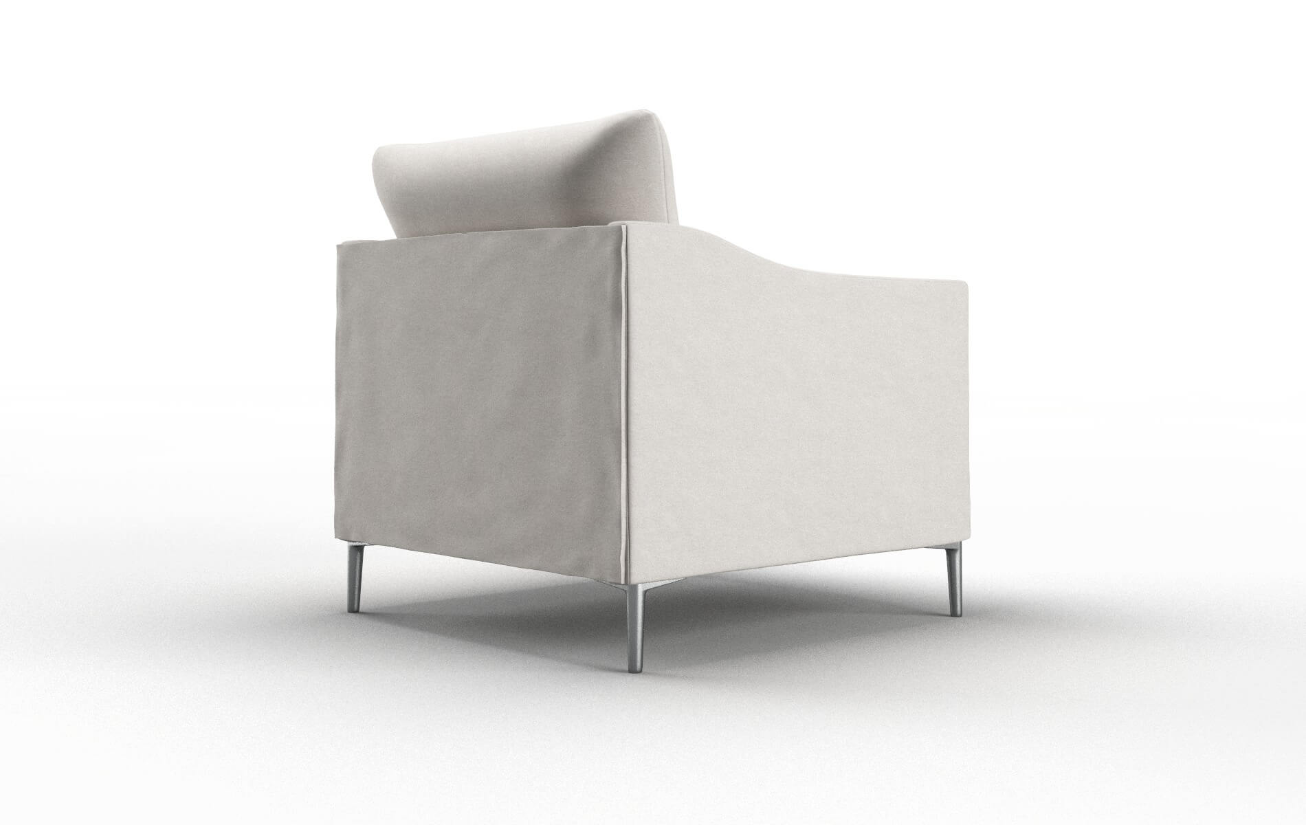 Hamburg Suave Dove Chair metal legs 5